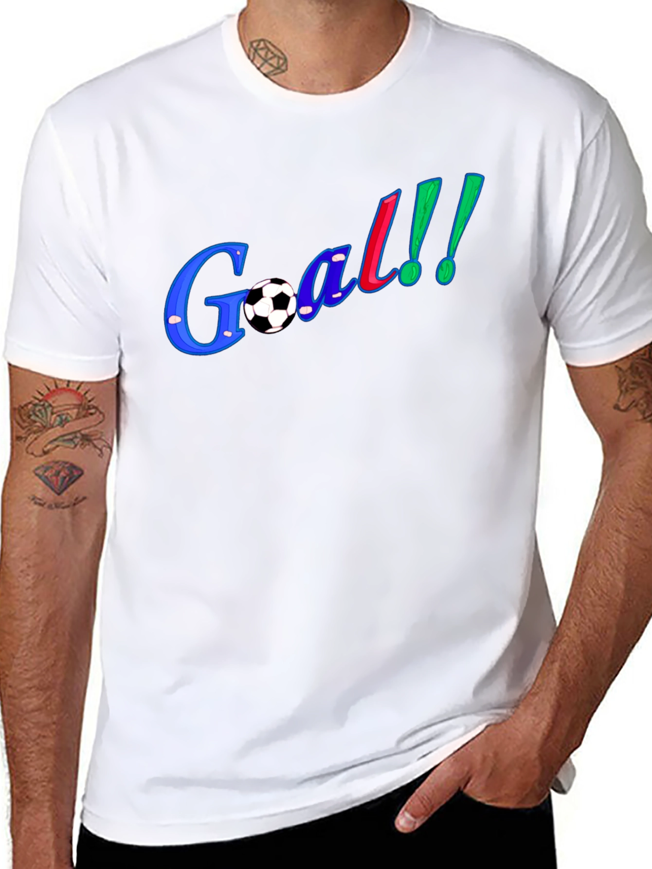 Goal! Graphic T-Shirt - Soccer Fan Tee