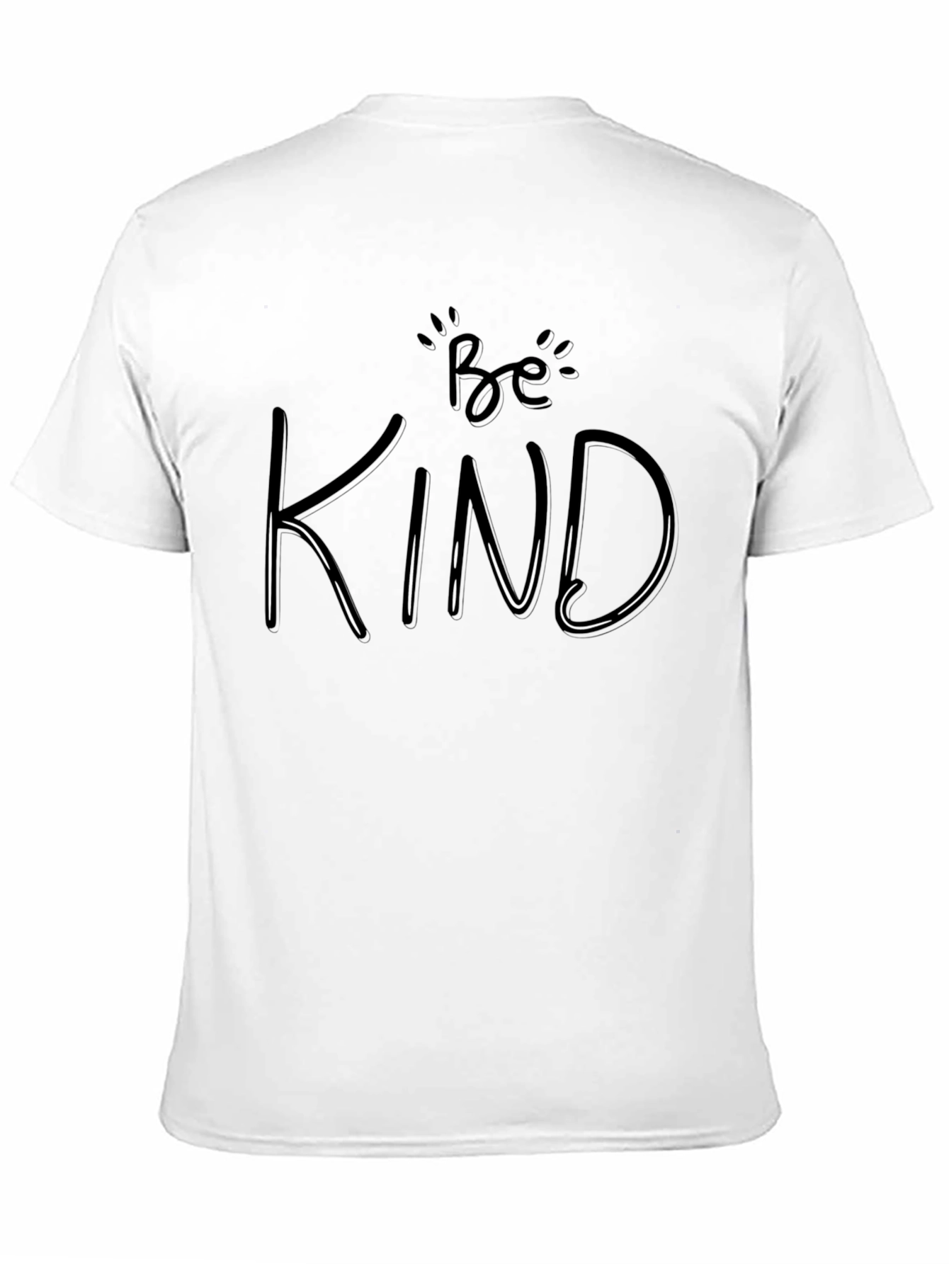 Be Kind Graphic Tee - Black Casual T-Shirt