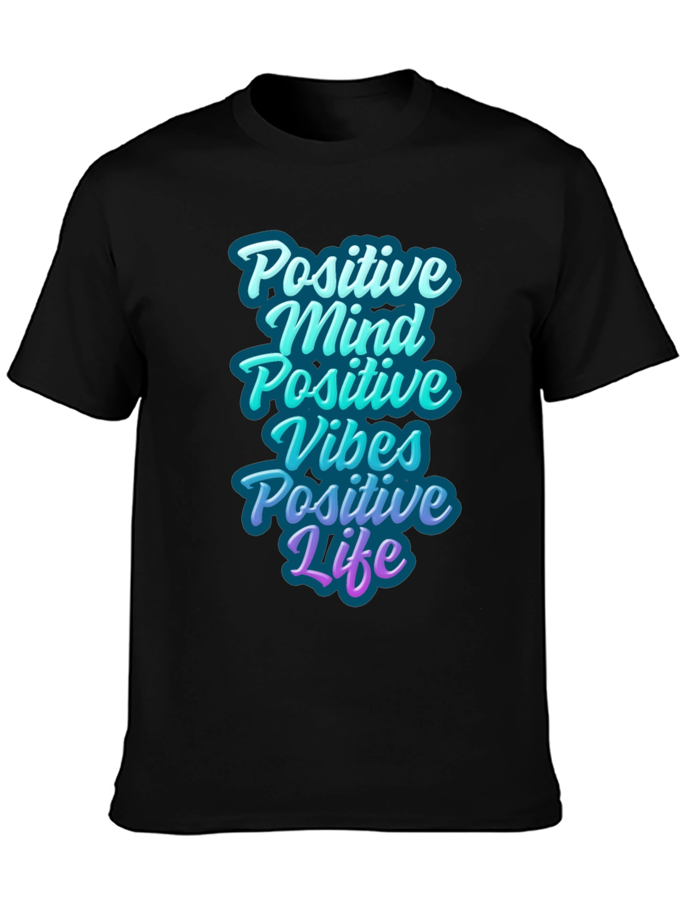 Positive Vibes Graphic T-Shirt
