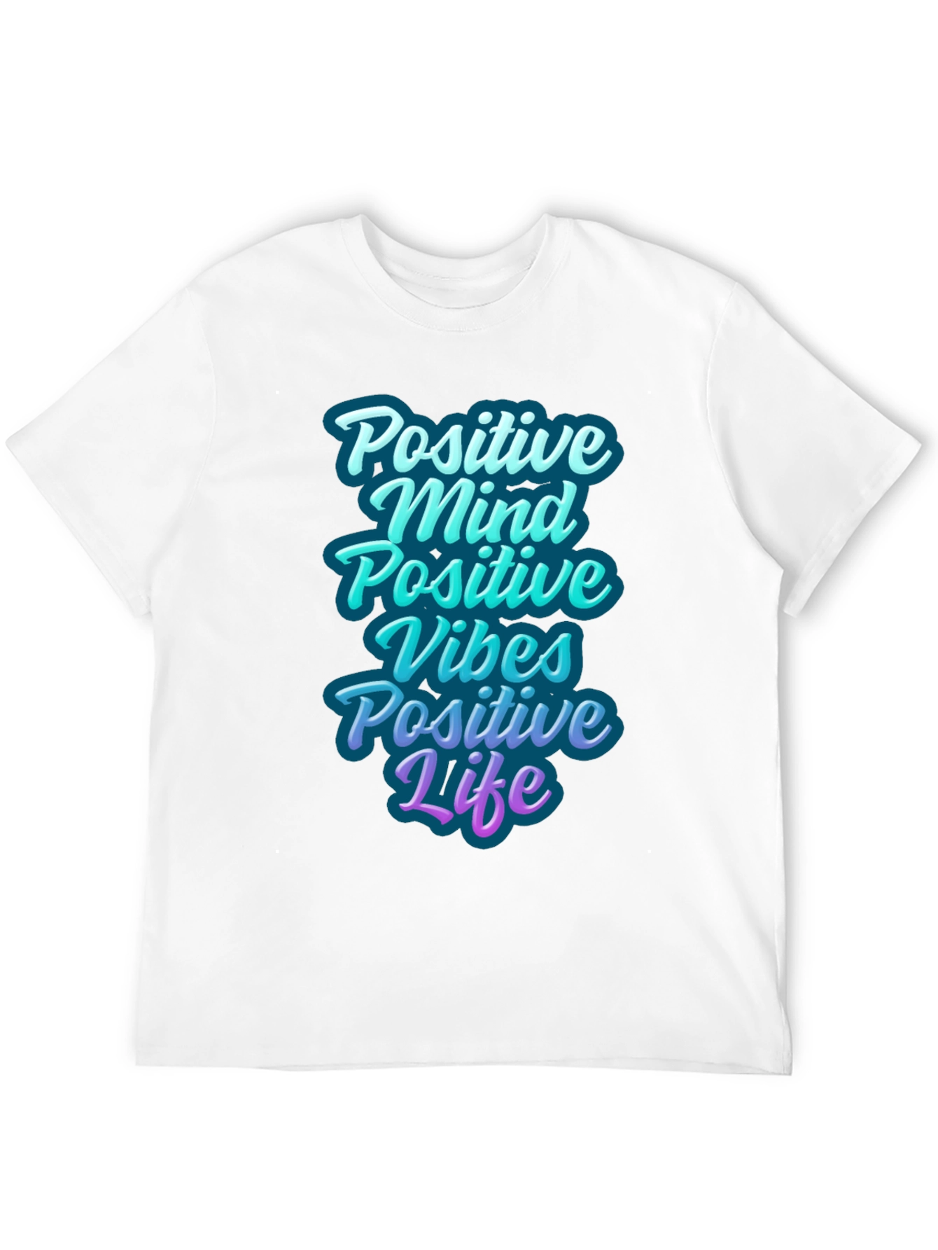 Positive Vibes Graphic T-Shirt