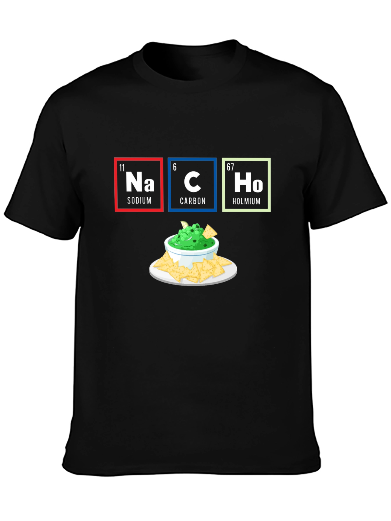 Nacho Science T-Shirt: Periodic Table Pun Tee