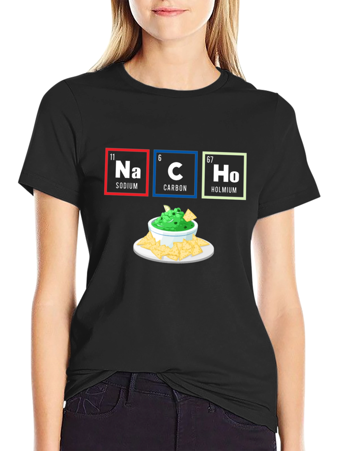 Nacho Science T-Shirt: Periodic Table Pun Tee