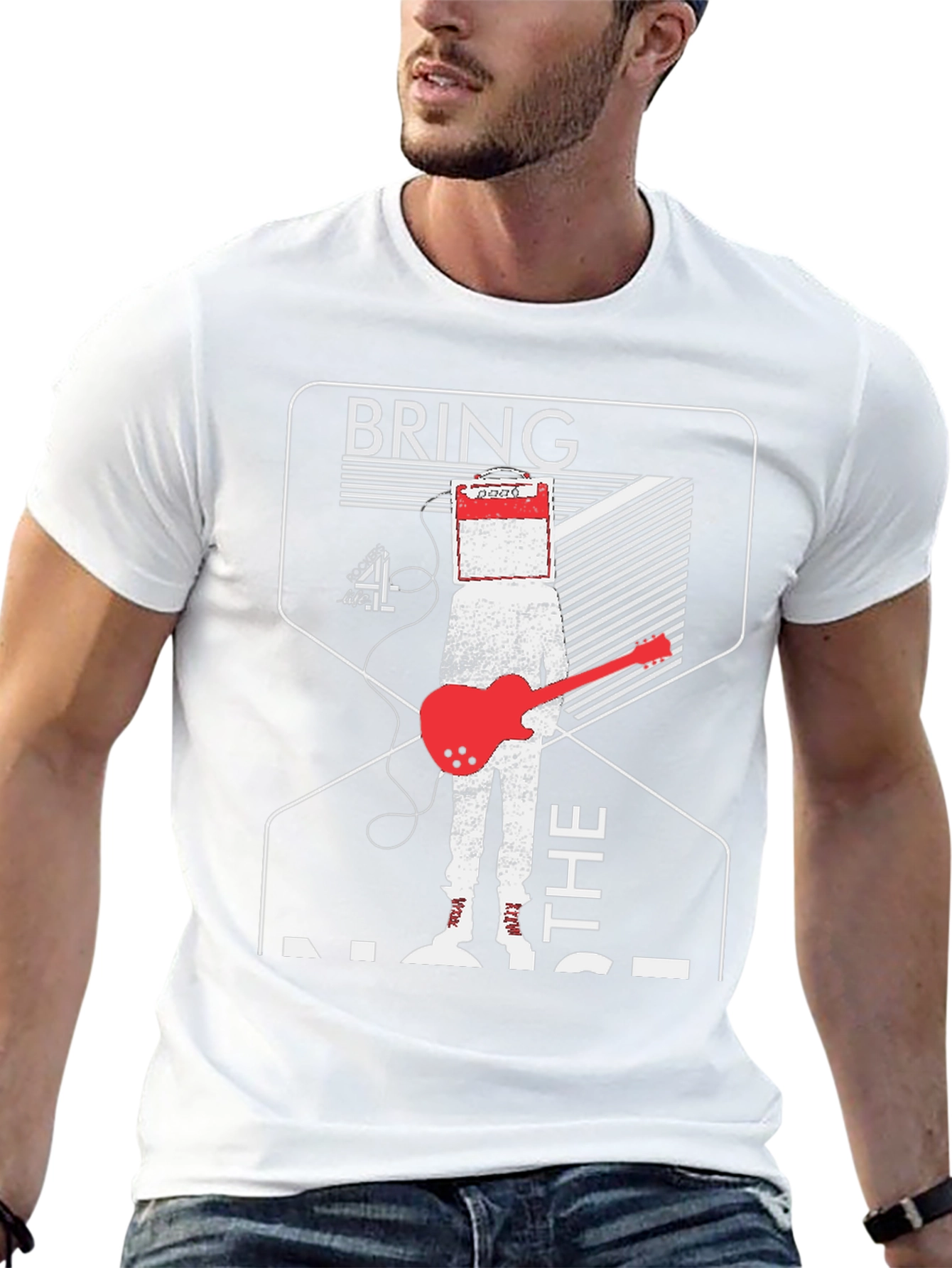 Bring the Noise Graphic Tee - Black