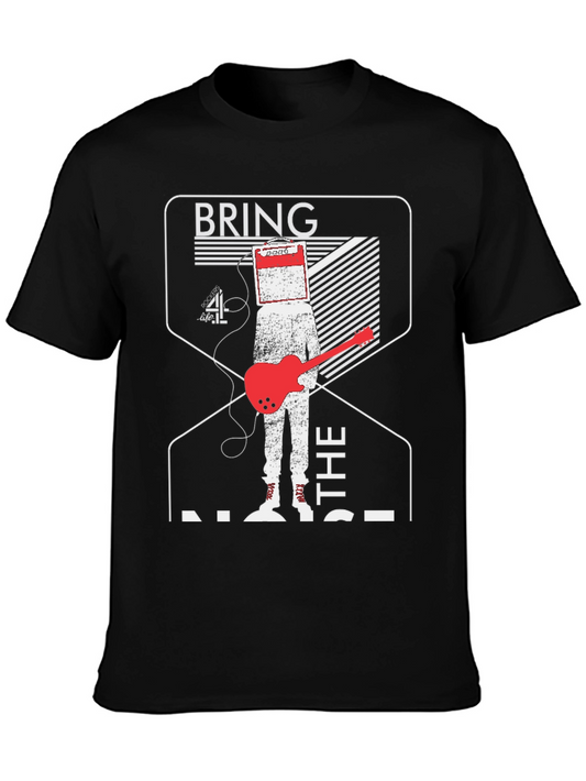 Bring the Noise Graphic Tee - Black
