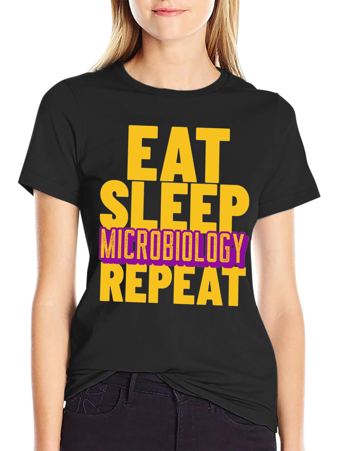 Eat Sleep Microbiology Repeat T-Shirt
