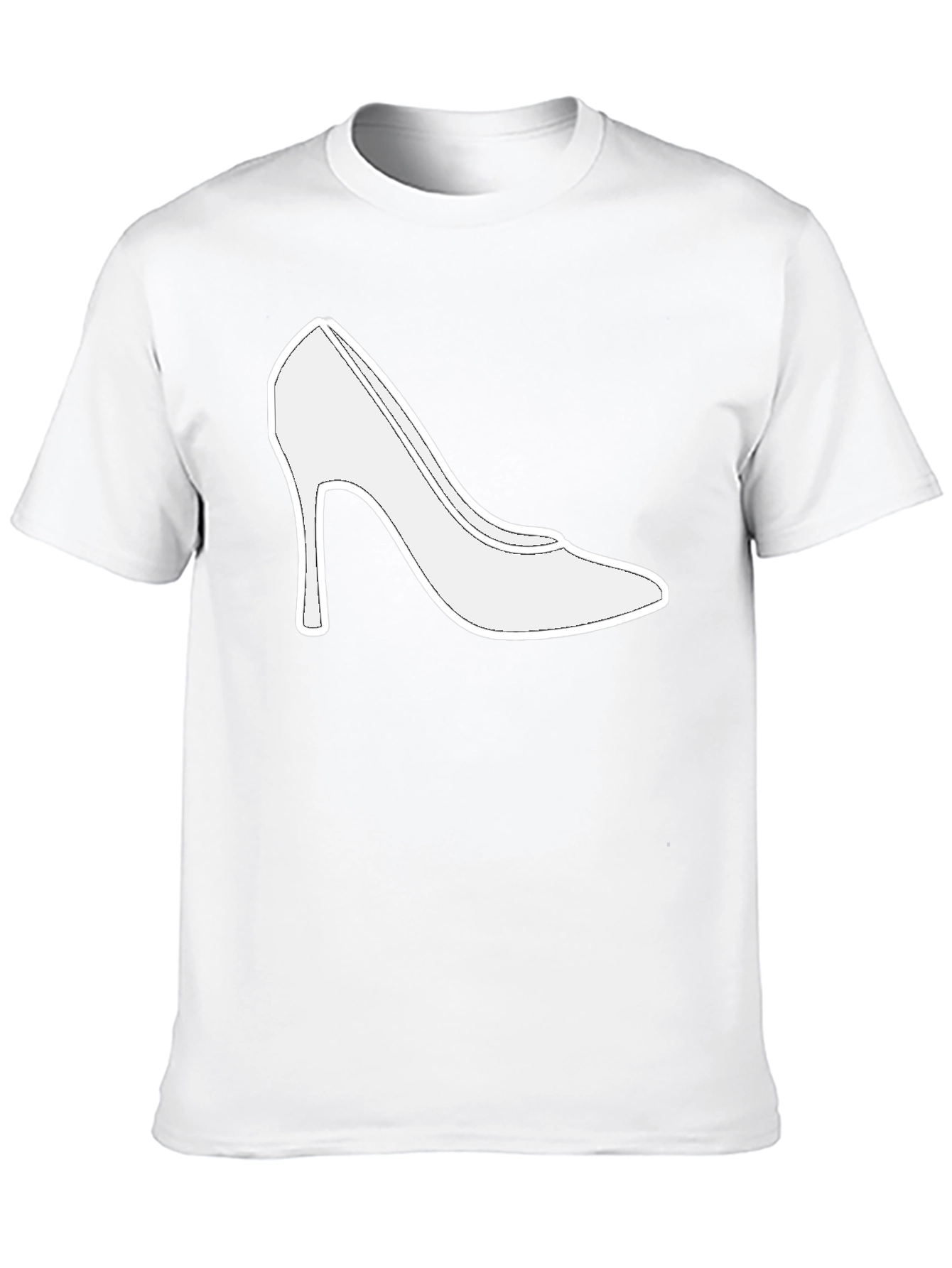 High Heel Graphic Tee - Fashion Statement Shirt