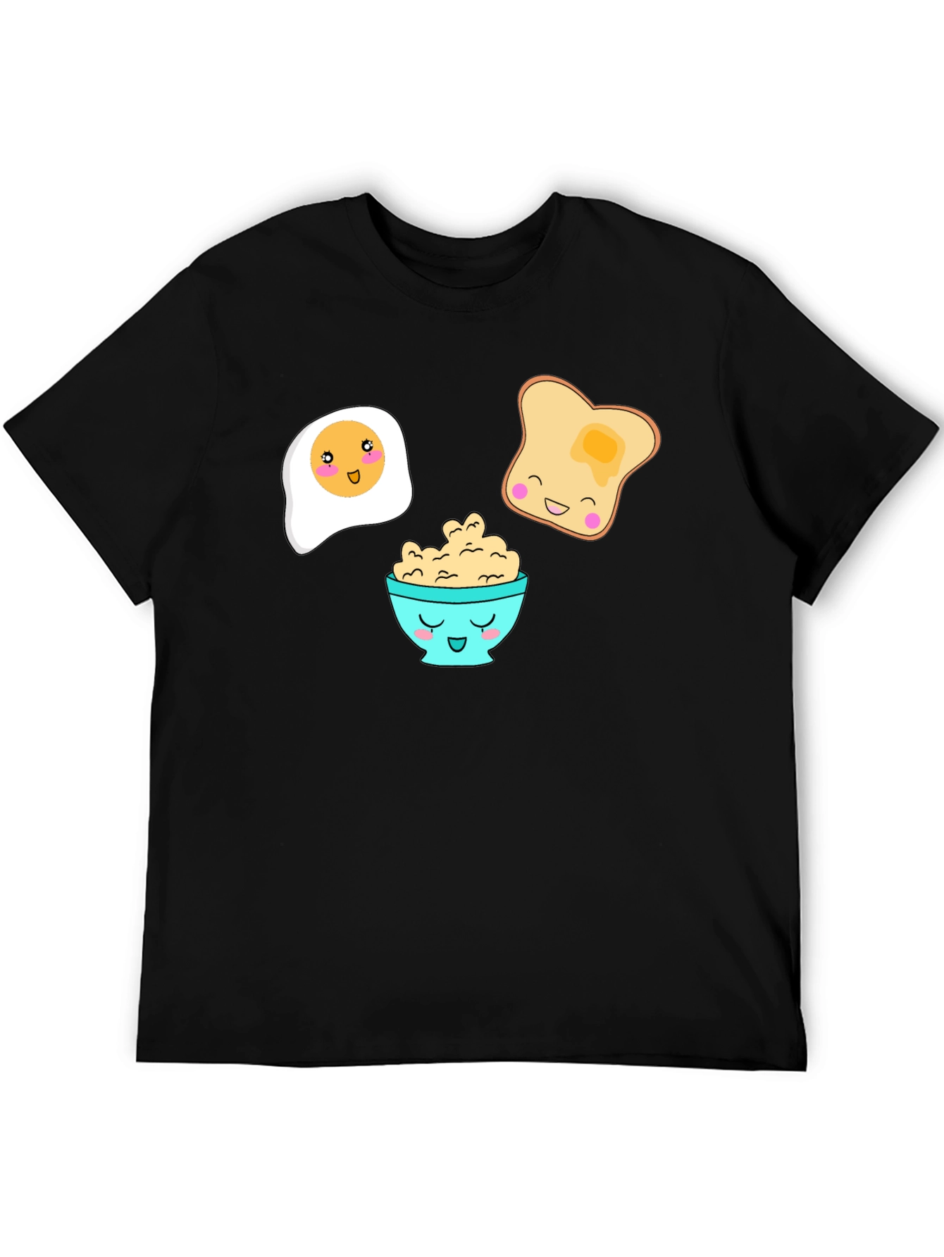 Cute Breakfast Cartoon T-Shirt