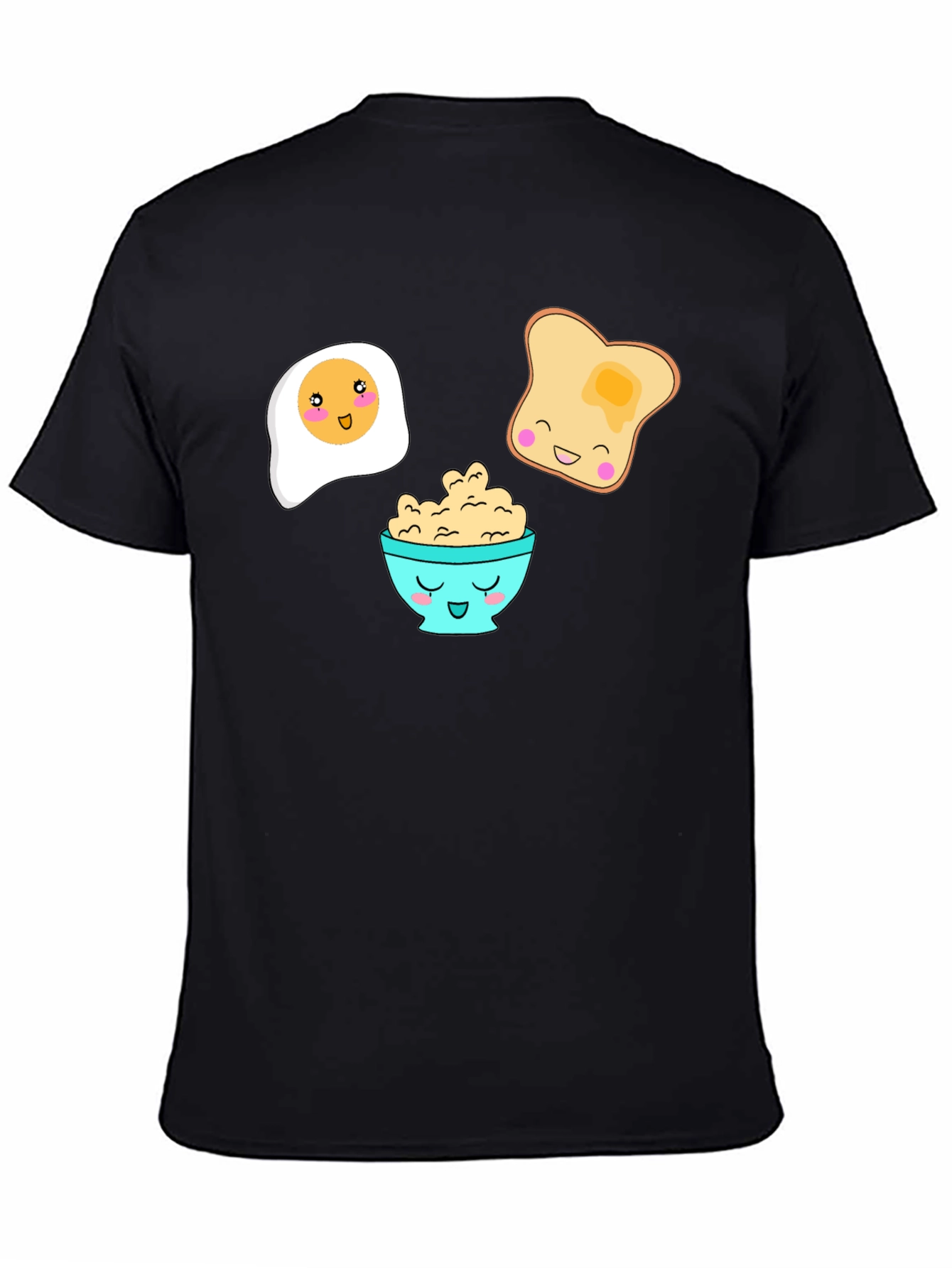 Cute Breakfast Cartoon T-Shirt