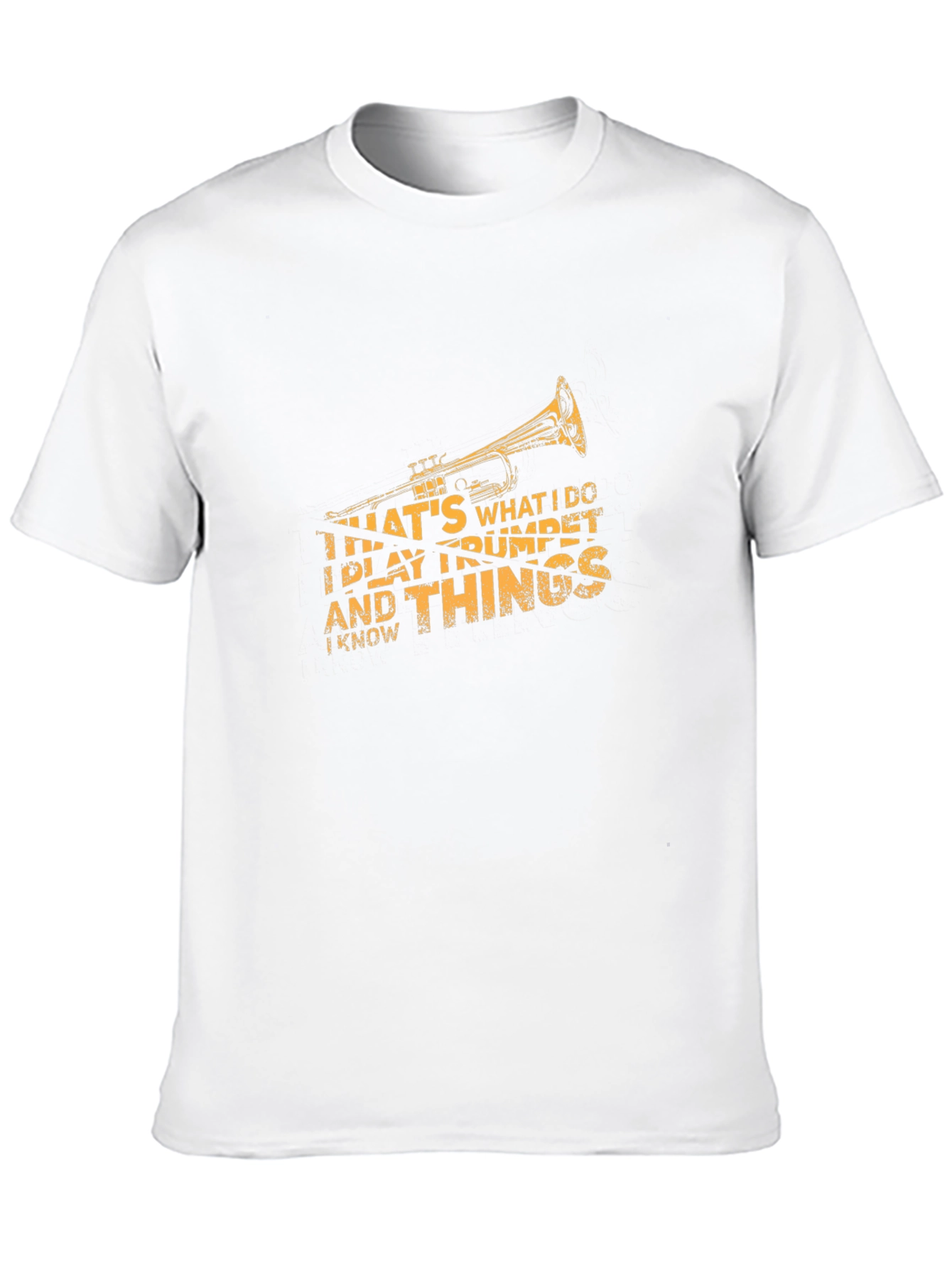 Trumpet Player Black T-Shirt - Thats What I Do