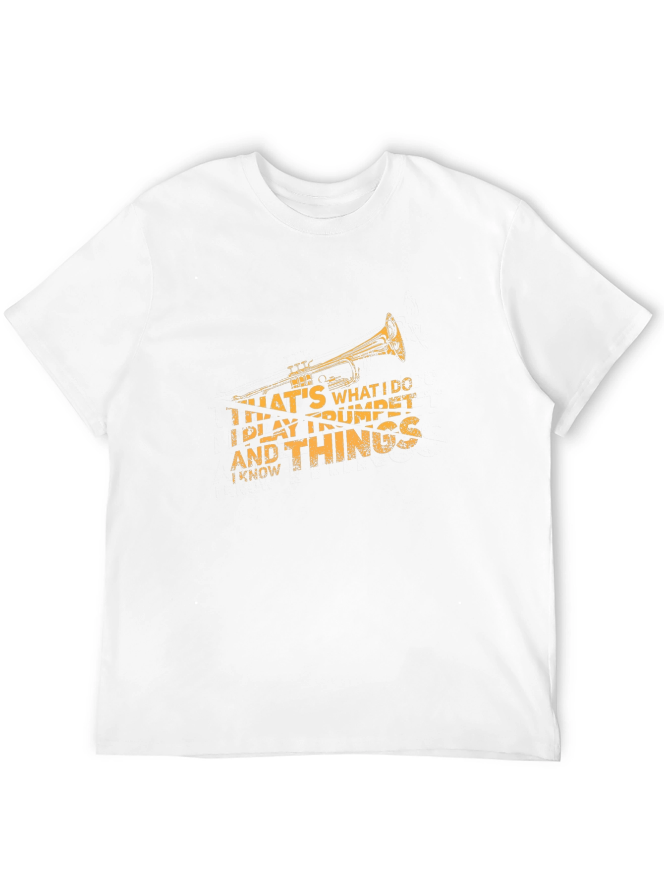Trumpet Player Black T-Shirt - Thats What I Do