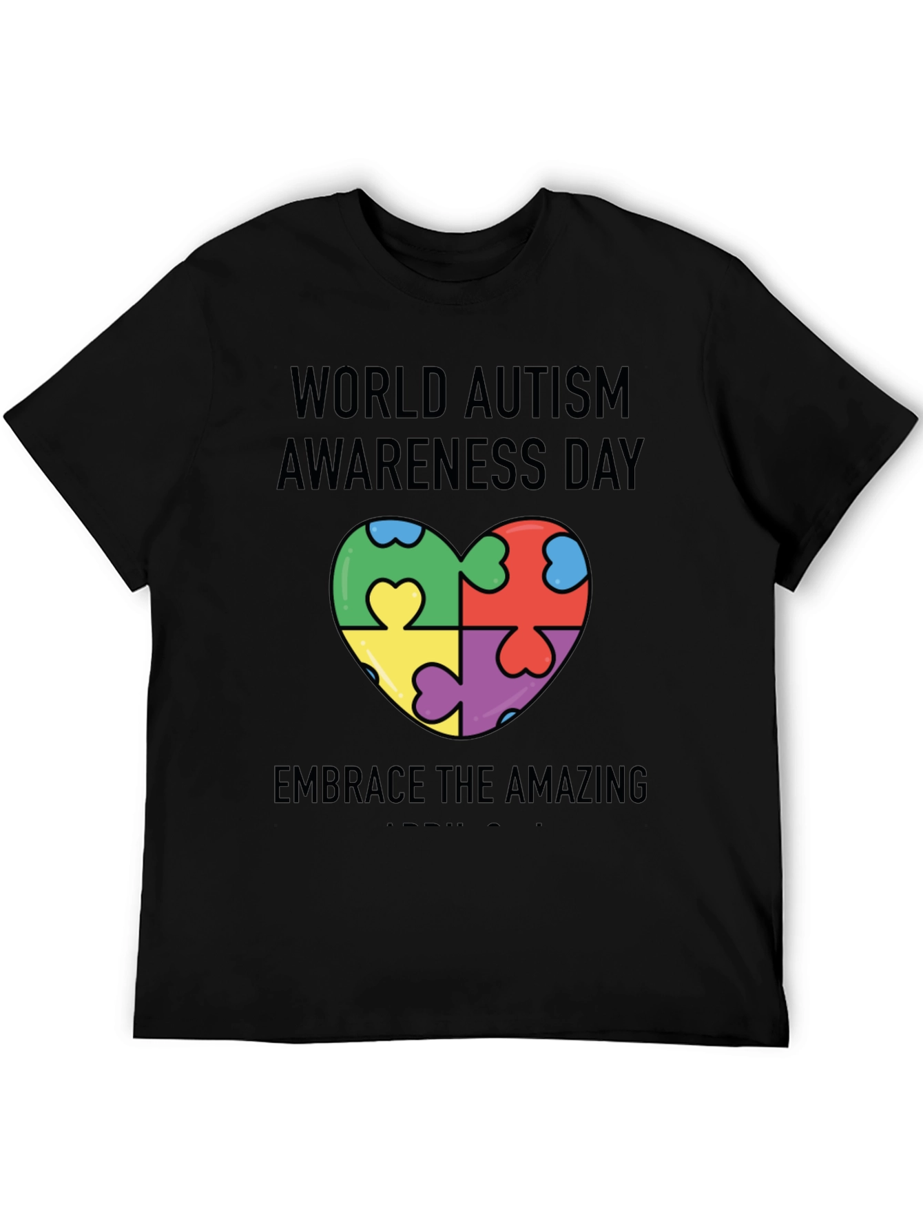 Autism Awareness T-Shirt - Embrace the Amazing