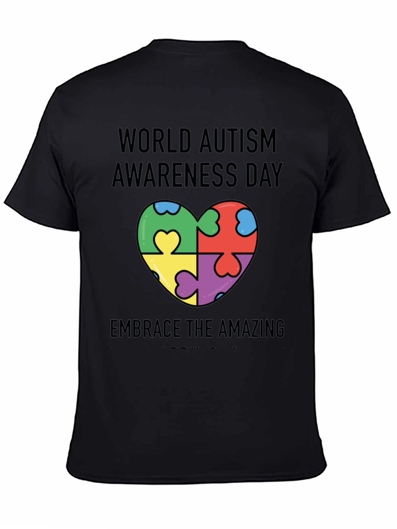 Autism Awareness T-Shirt - Embrace the Amazing