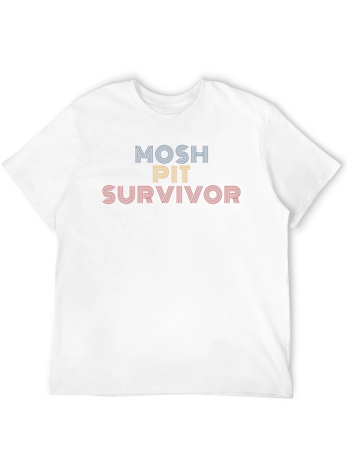 Mosh Pit Survivor Graphic T-Shirt