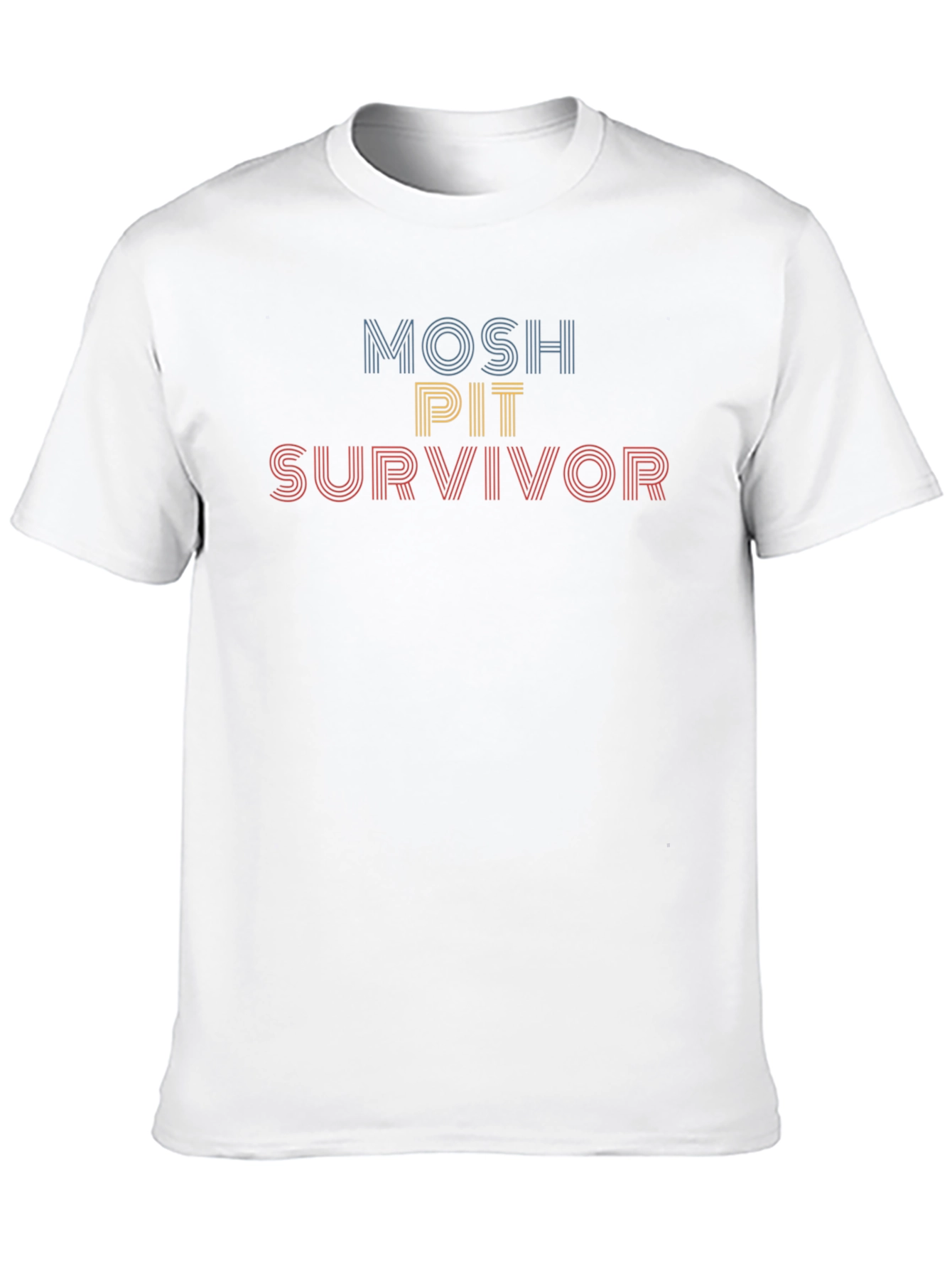 Mosh Pit Survivor Graphic T-Shirt