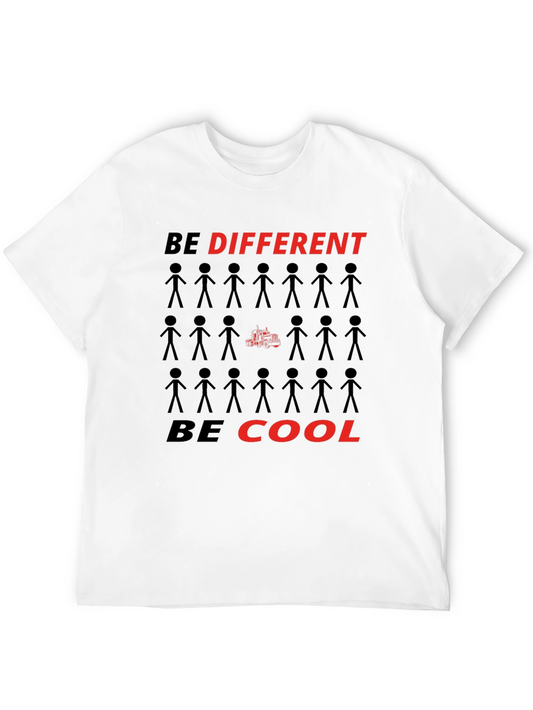Be Different Be Cool Graphic T-Shirt