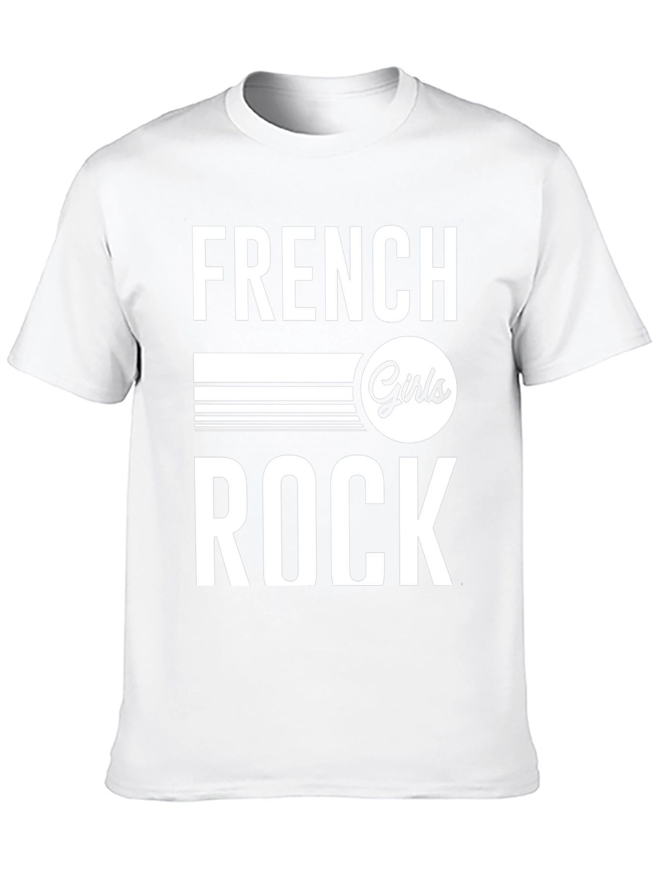 French Girls Rock Graphic Tee - Unisex Black T-Shirt