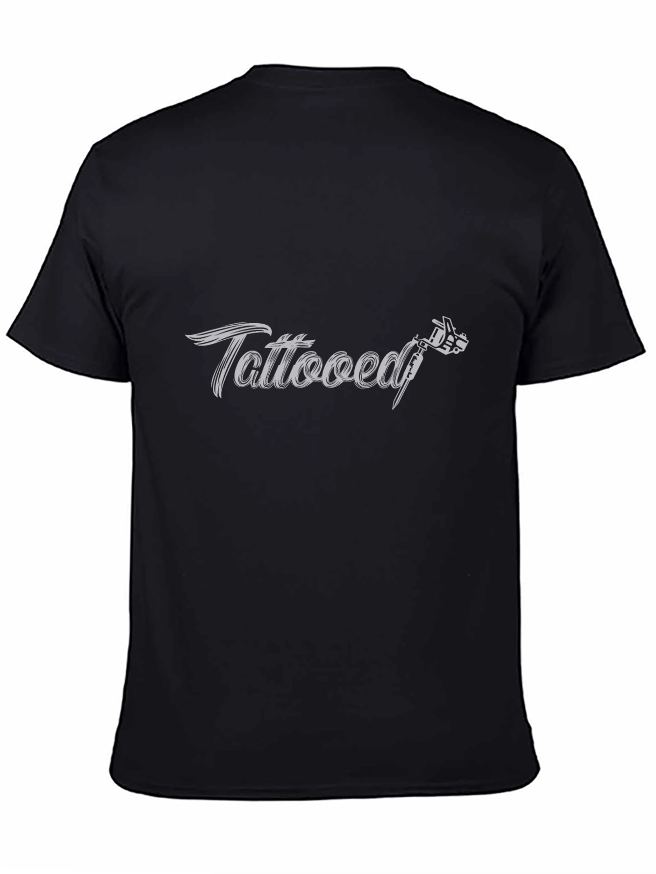 Tattooed Black Graphic Tee - Ink Lovers Style