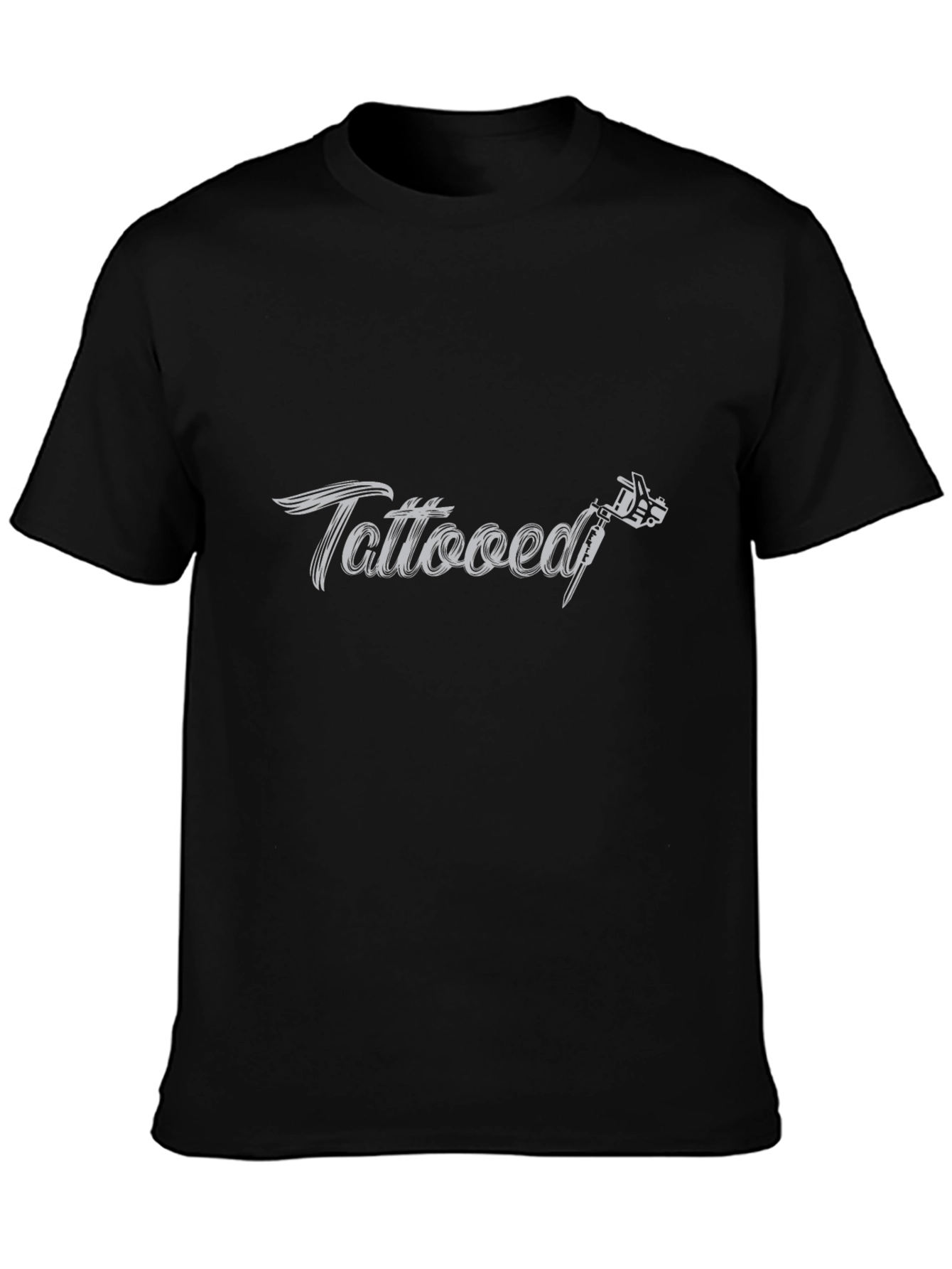 Tattooed Black Graphic Tee - Ink Lovers Style