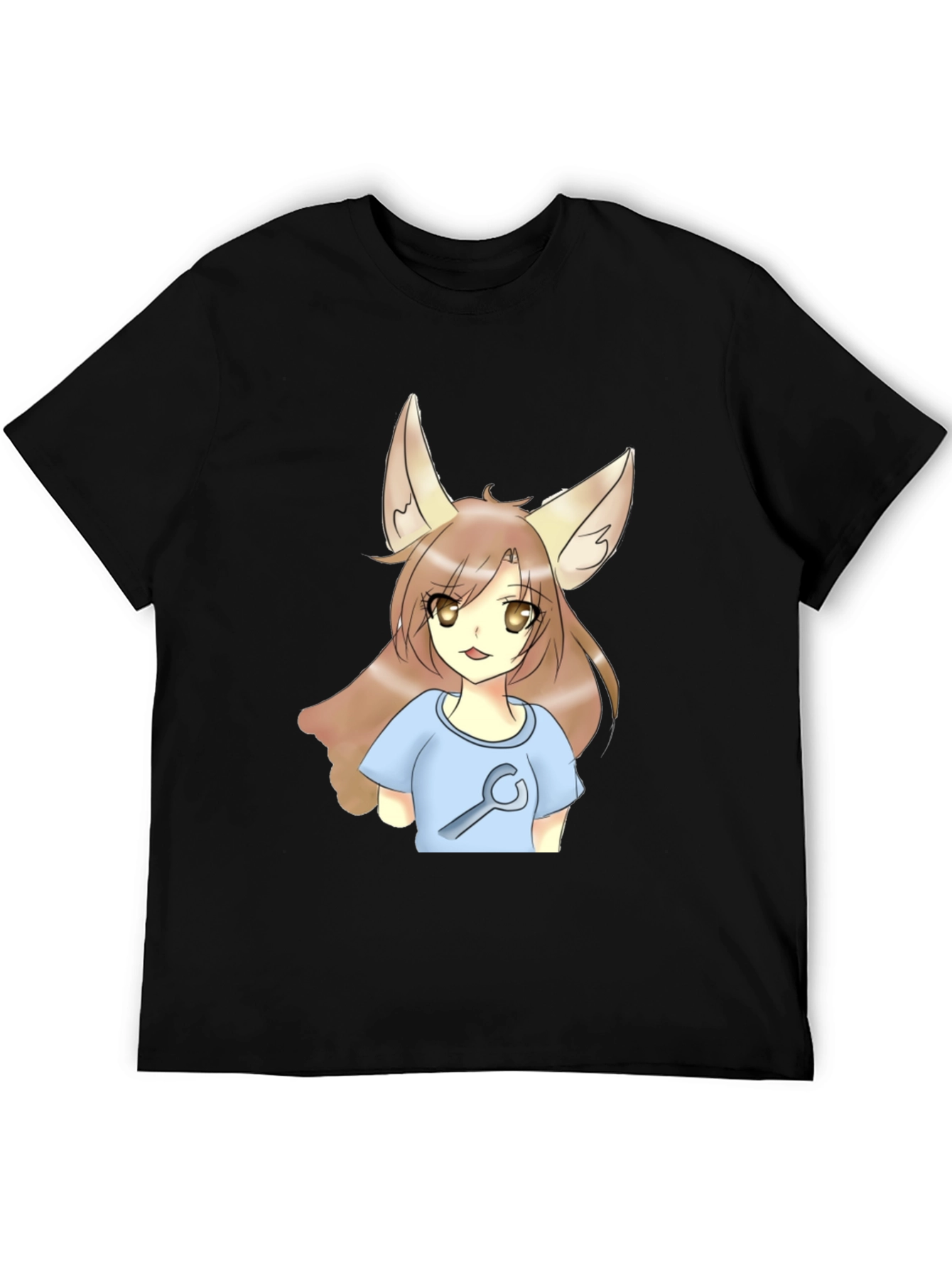 Anime Fox Girl Wrench T-Shirt
