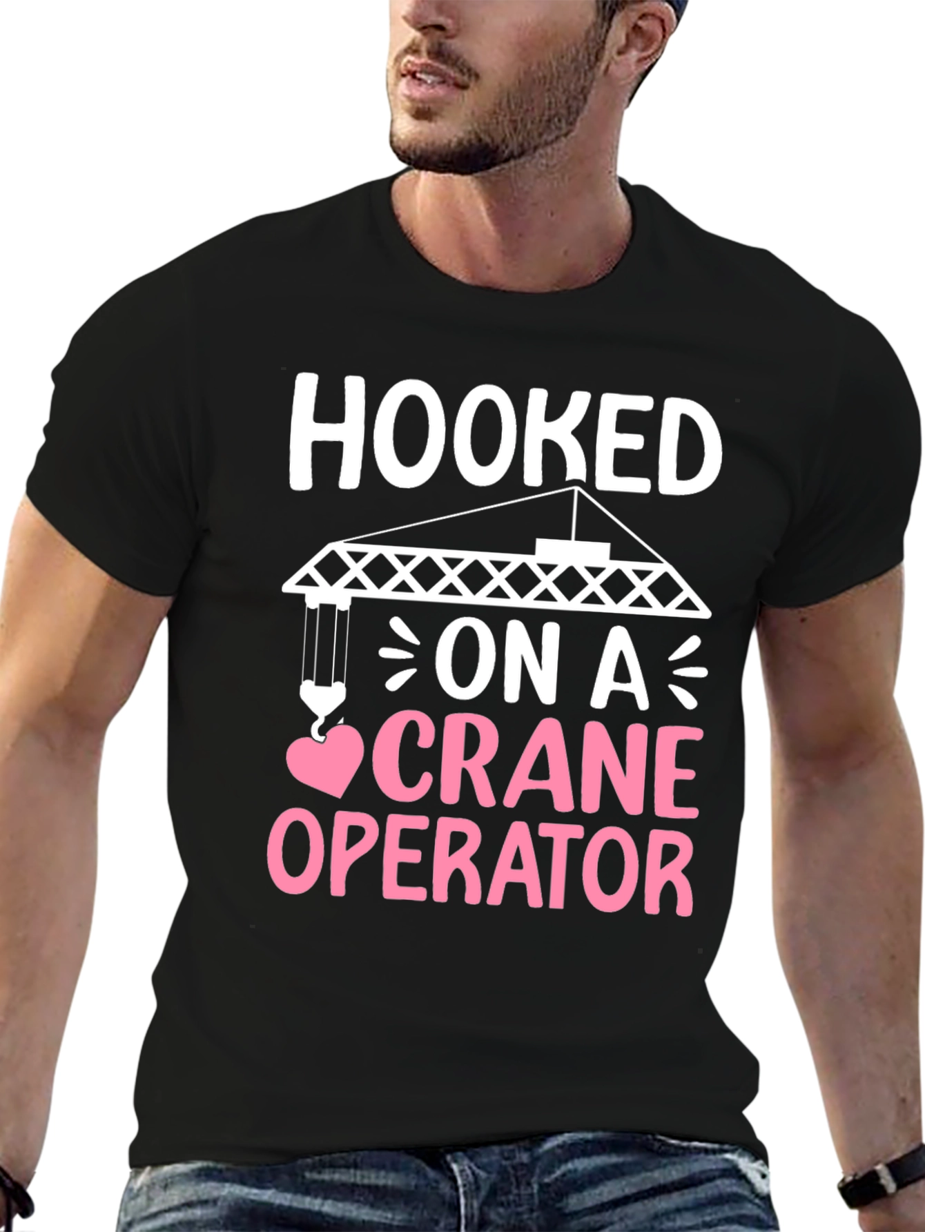 Hooked on a Crane Operator T-Shirt