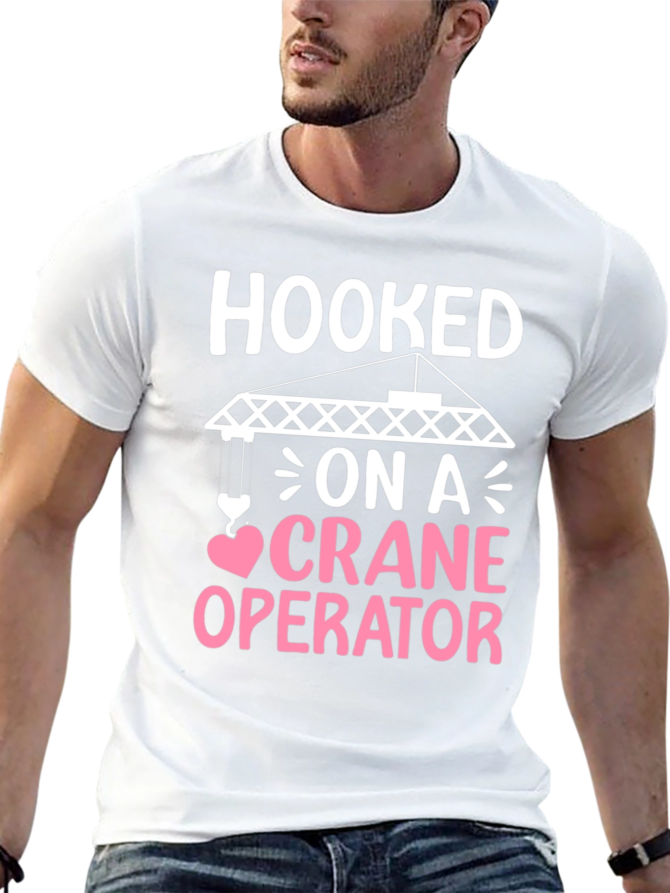 Hooked on a Crane Operator T-Shirt