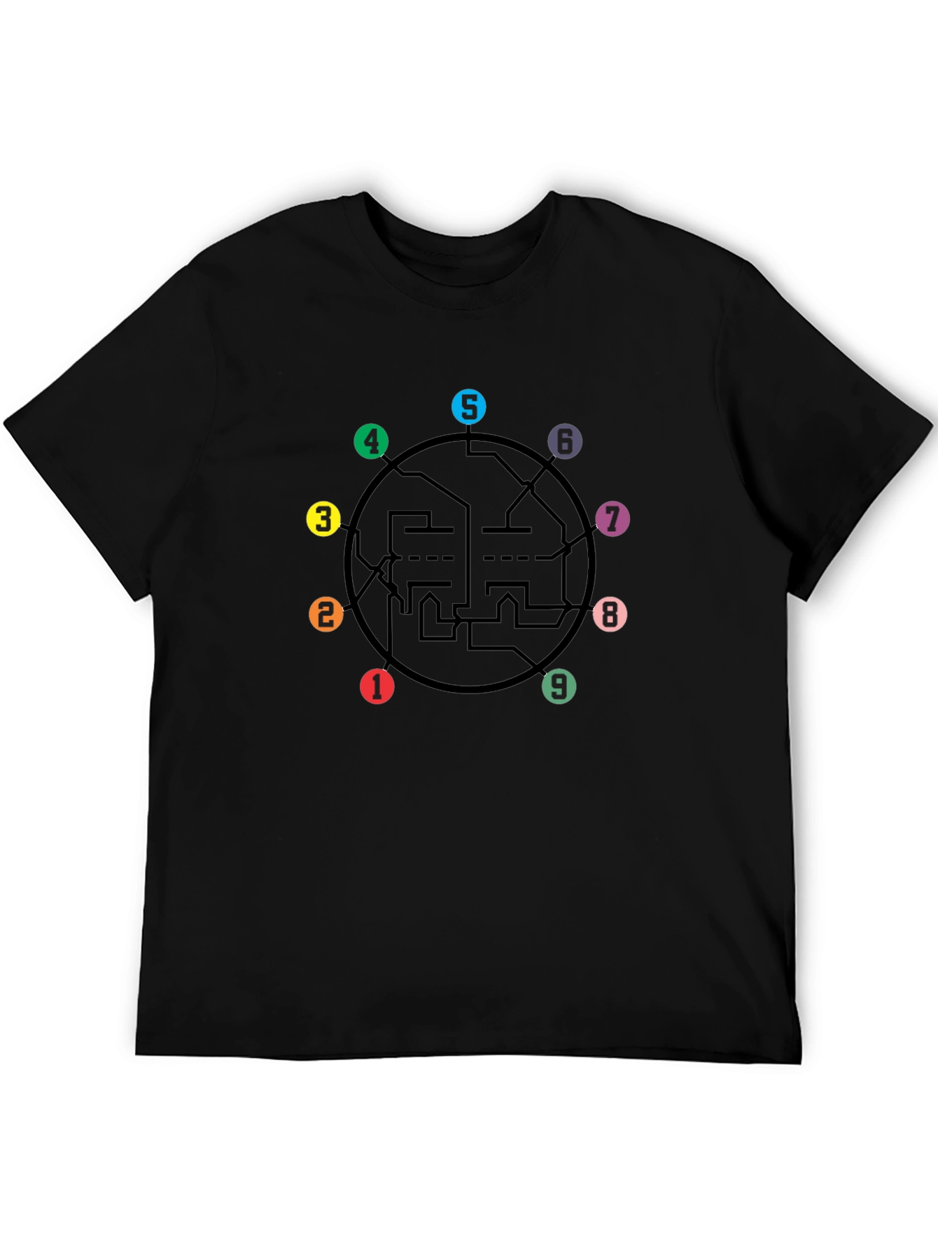 Vacuum Tube Circuit T-Shirt - Black Graphic Tee