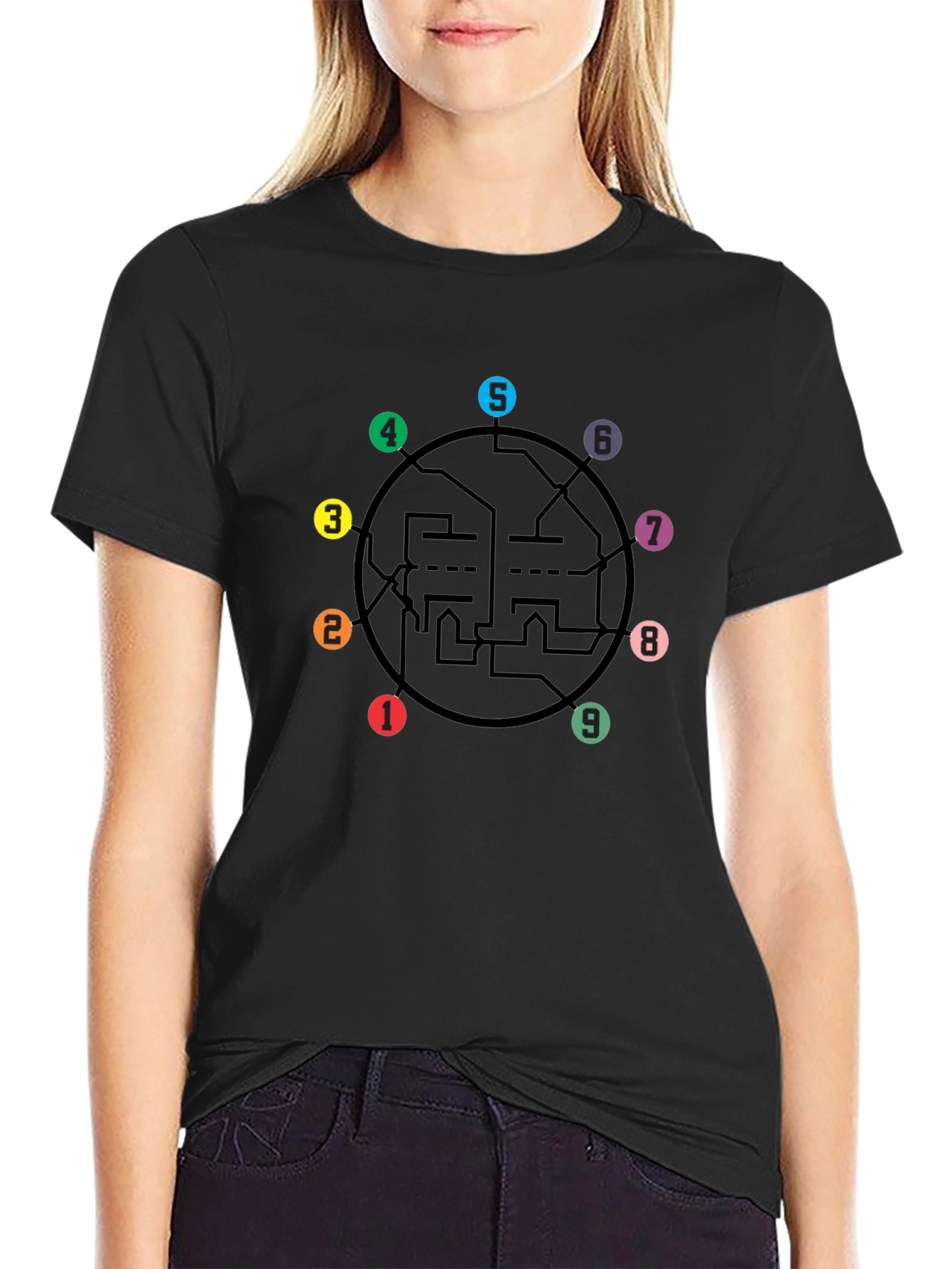 Vacuum Tube Circuit T-Shirt - Black Graphic Tee