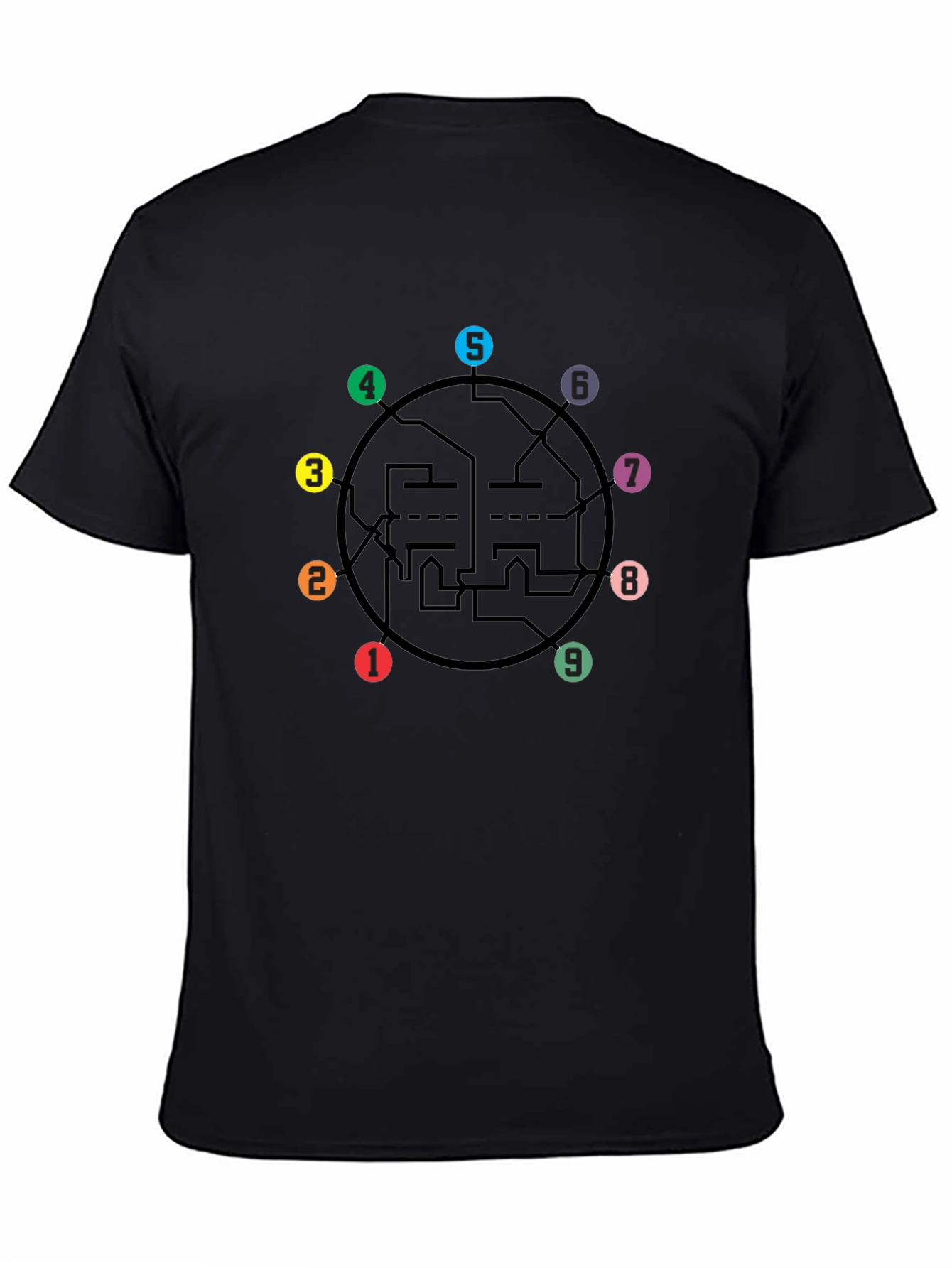 Vacuum Tube Circuit T-Shirt - Black Graphic Tee