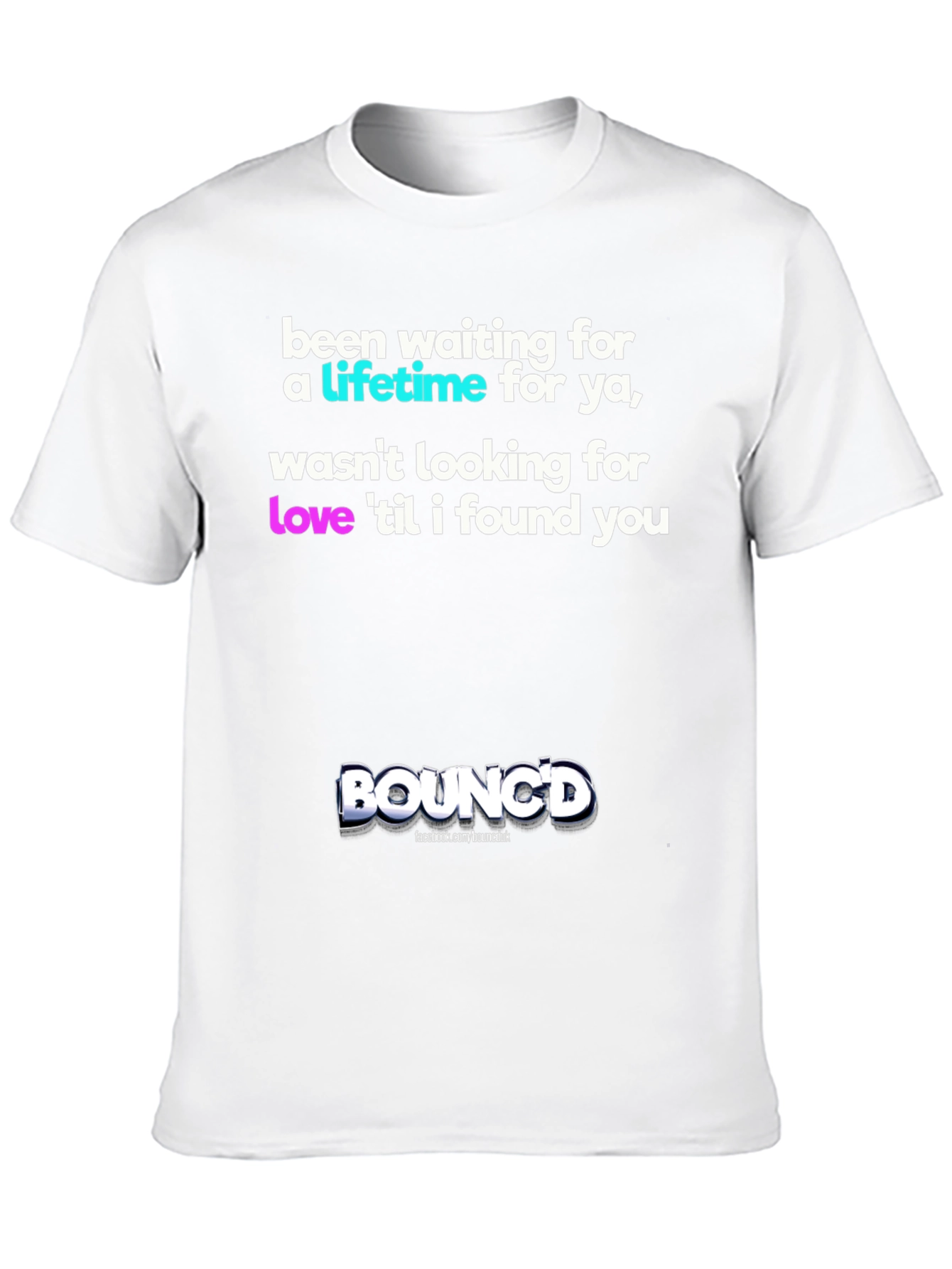Bouncd Graphic Tee - Lifetime Love Design