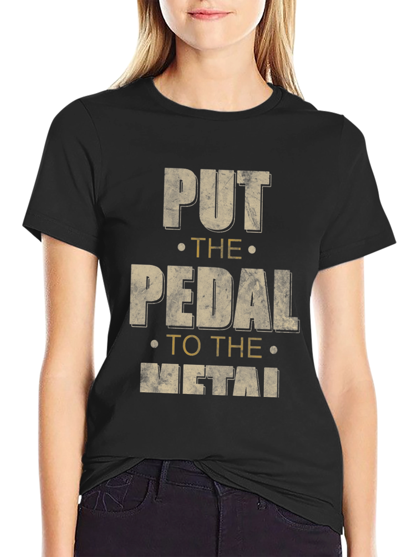 Put the Pedal to the Metal Graphic Tee