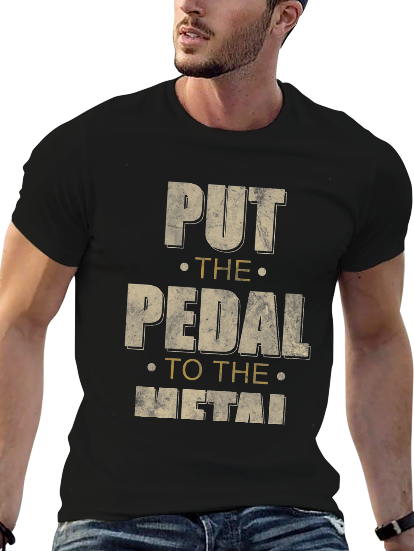 Put the Pedal to the Metal Graphic Tee