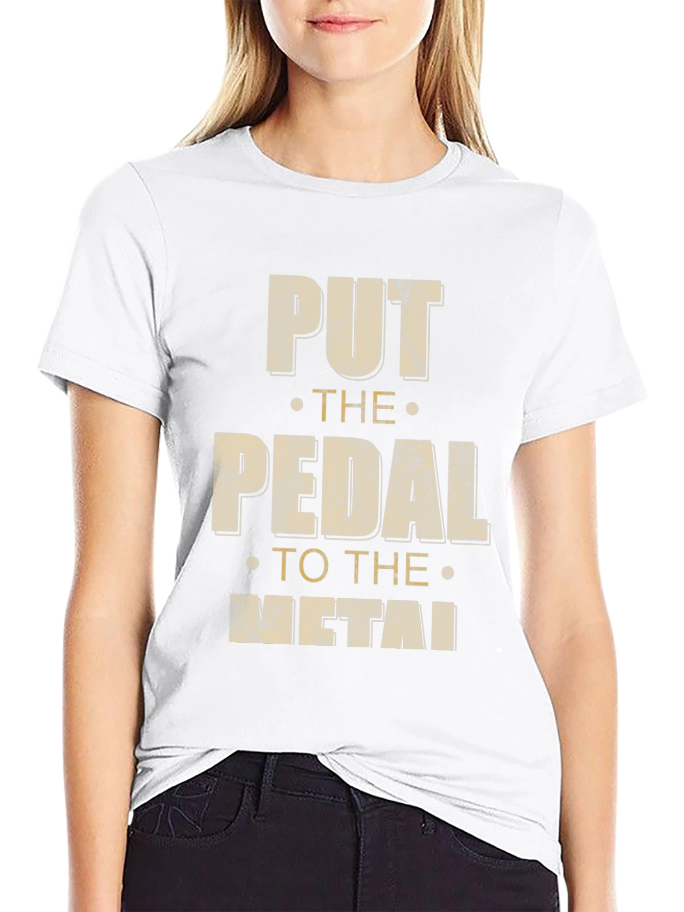 Put the Pedal to the Metal Graphic Tee