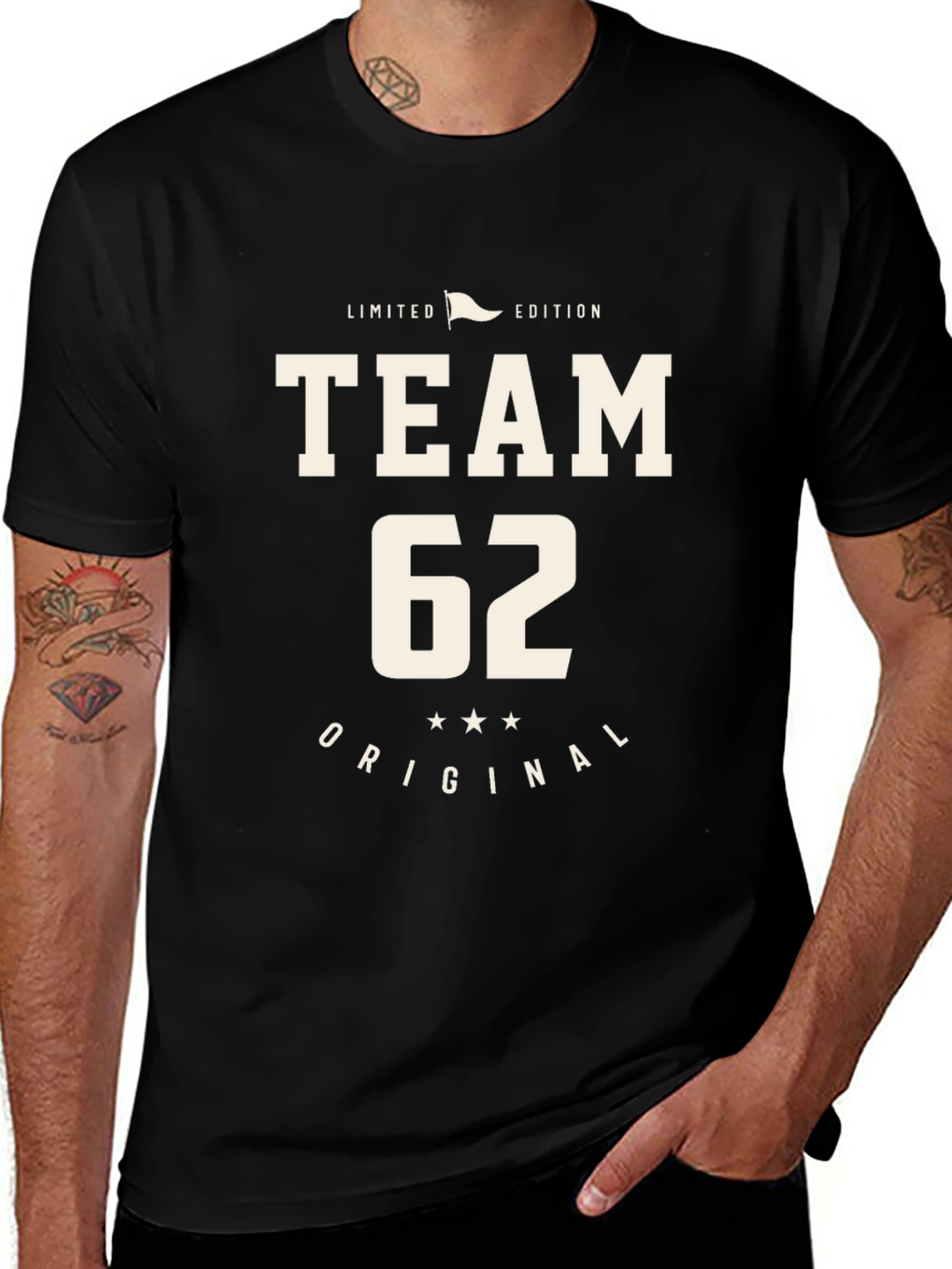 Team 62 Original Limited Edition Black T-Shirt