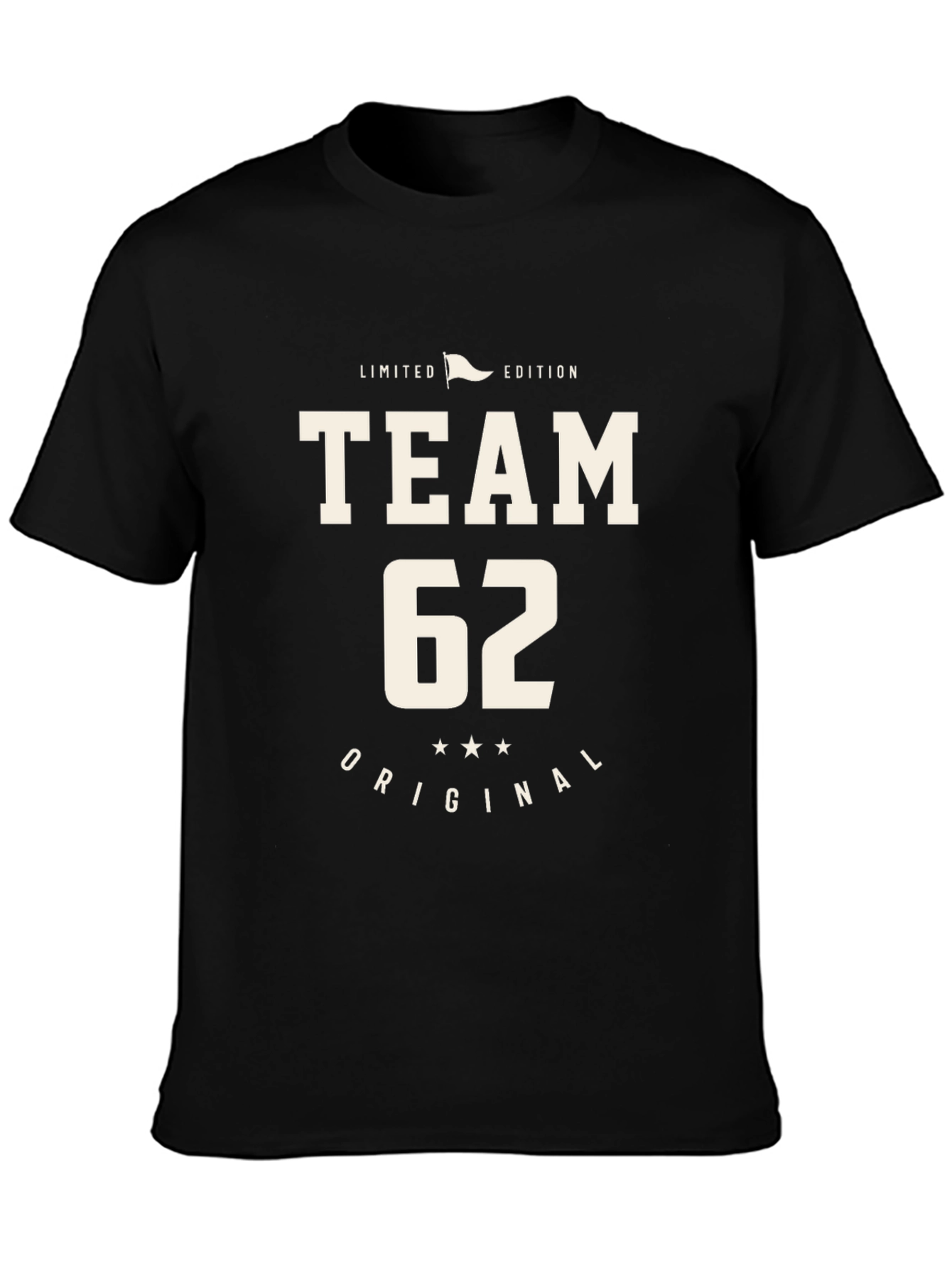 Team 62 Original Limited Edition Black T-Shirt