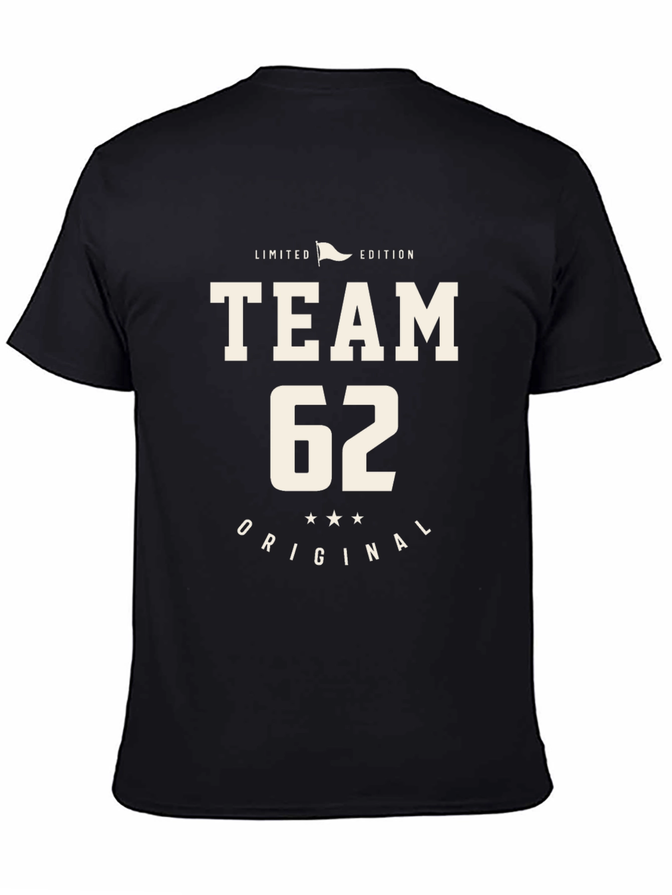 Team 62 Original Limited Edition Black T-Shirt