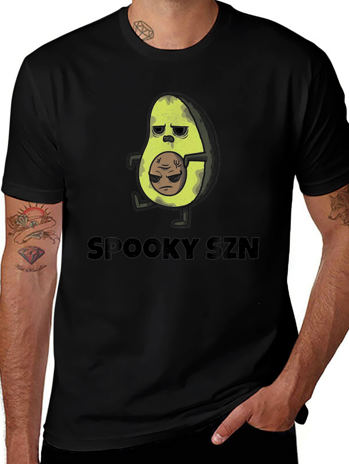 Spooky Season Avocado T-Shirt