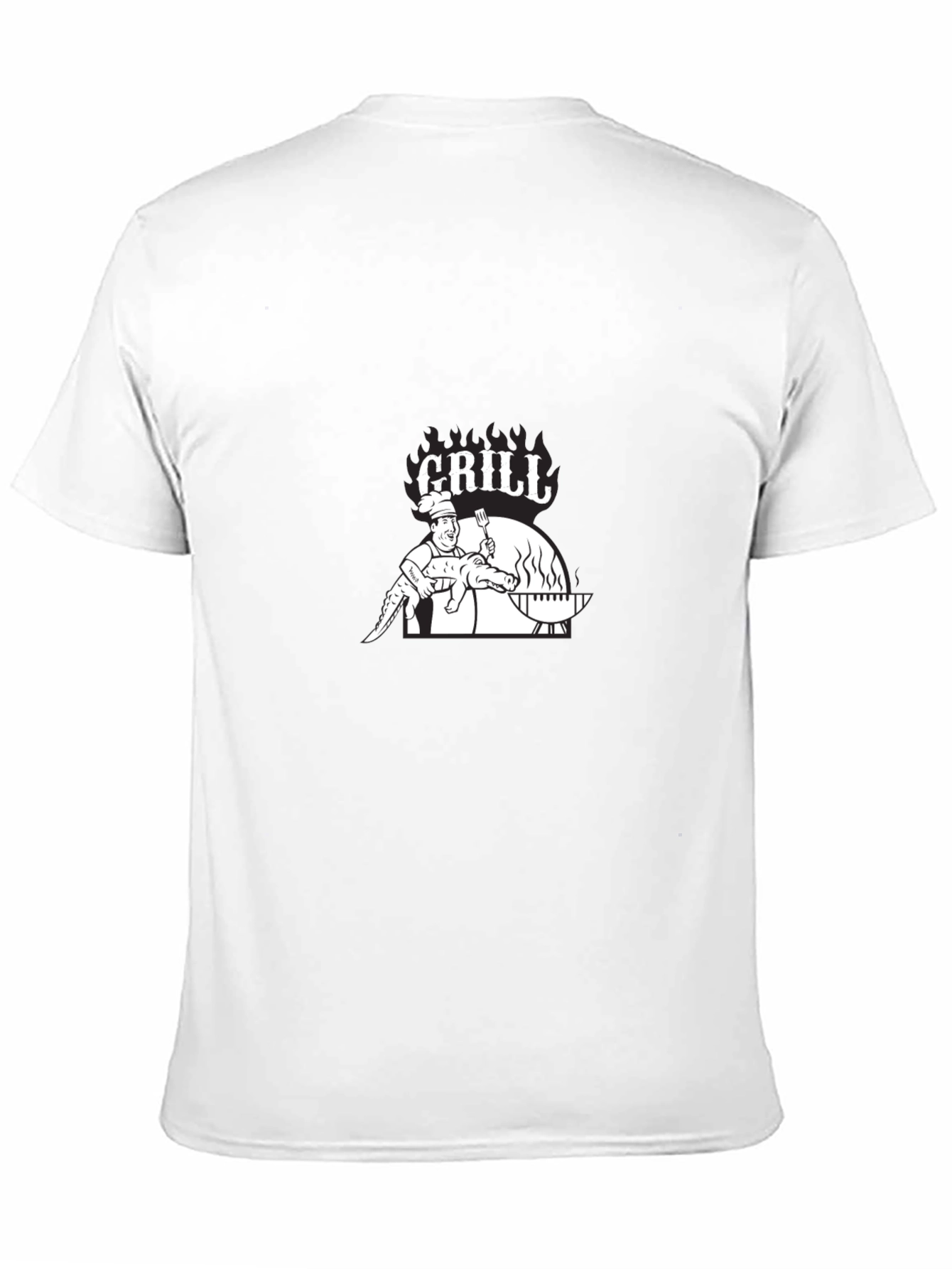 Grill Alligator Graphic Tee - BBQ T-Shirt