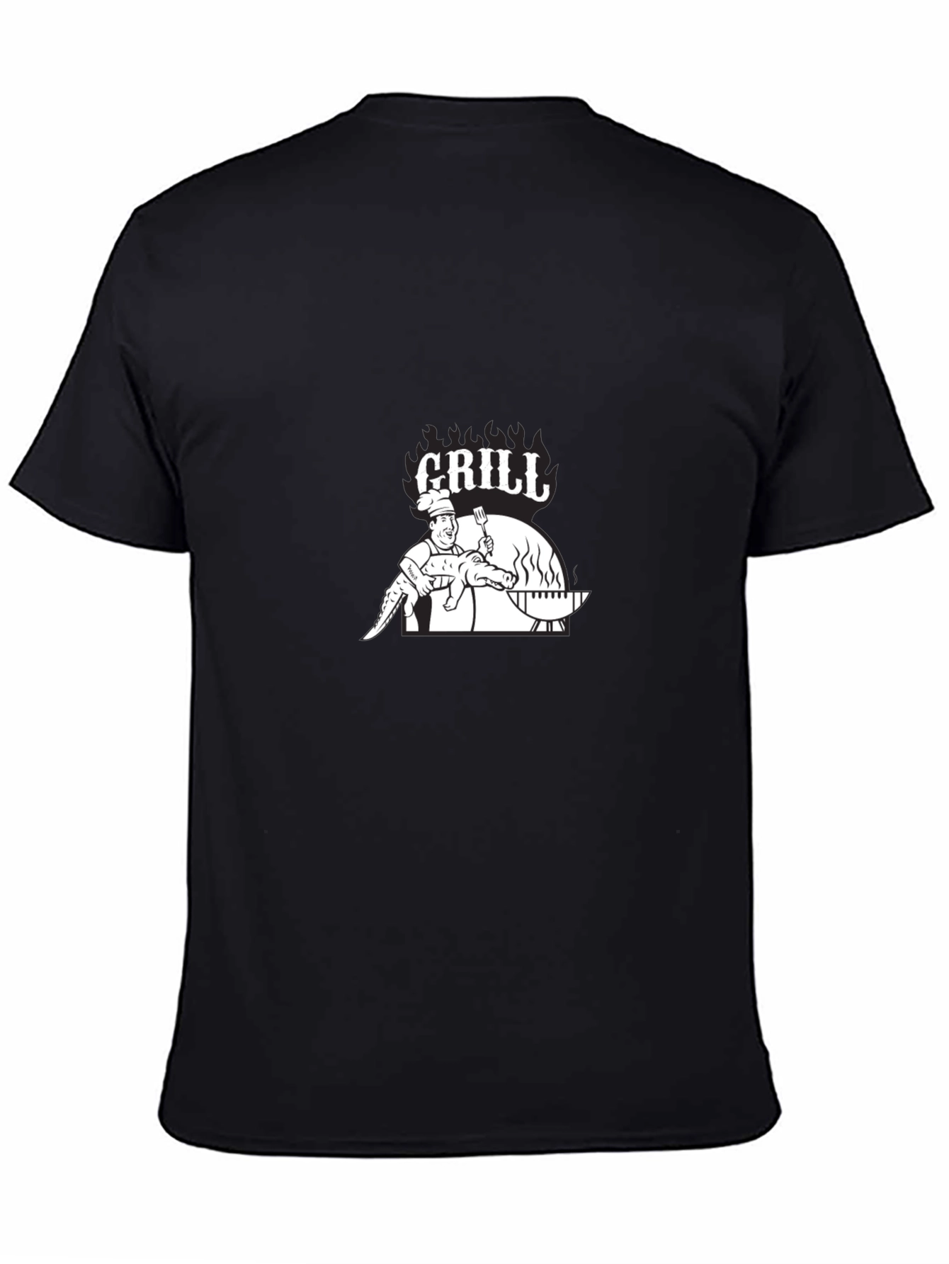 Grill Alligator Graphic Tee - BBQ T-Shirt