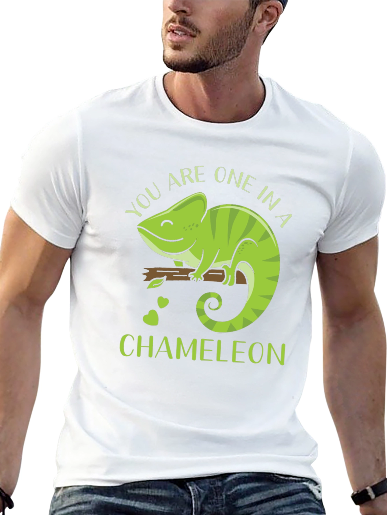 You Are One in a Chameleon Graphic T-Shirt