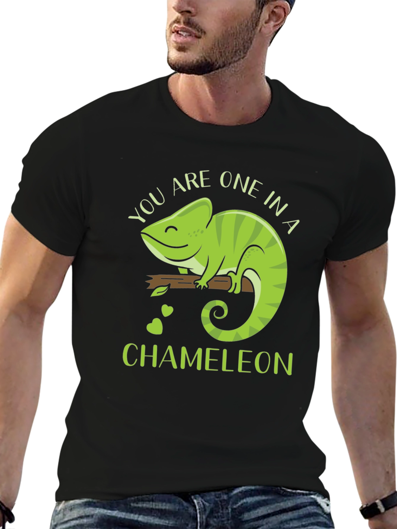 You Are One in a Chameleon Graphic T-Shirt
