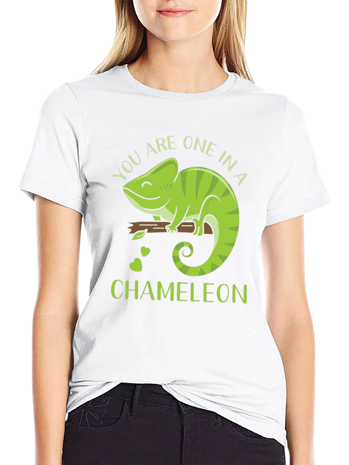 You Are One in a Chameleon Graphic T-Shirt