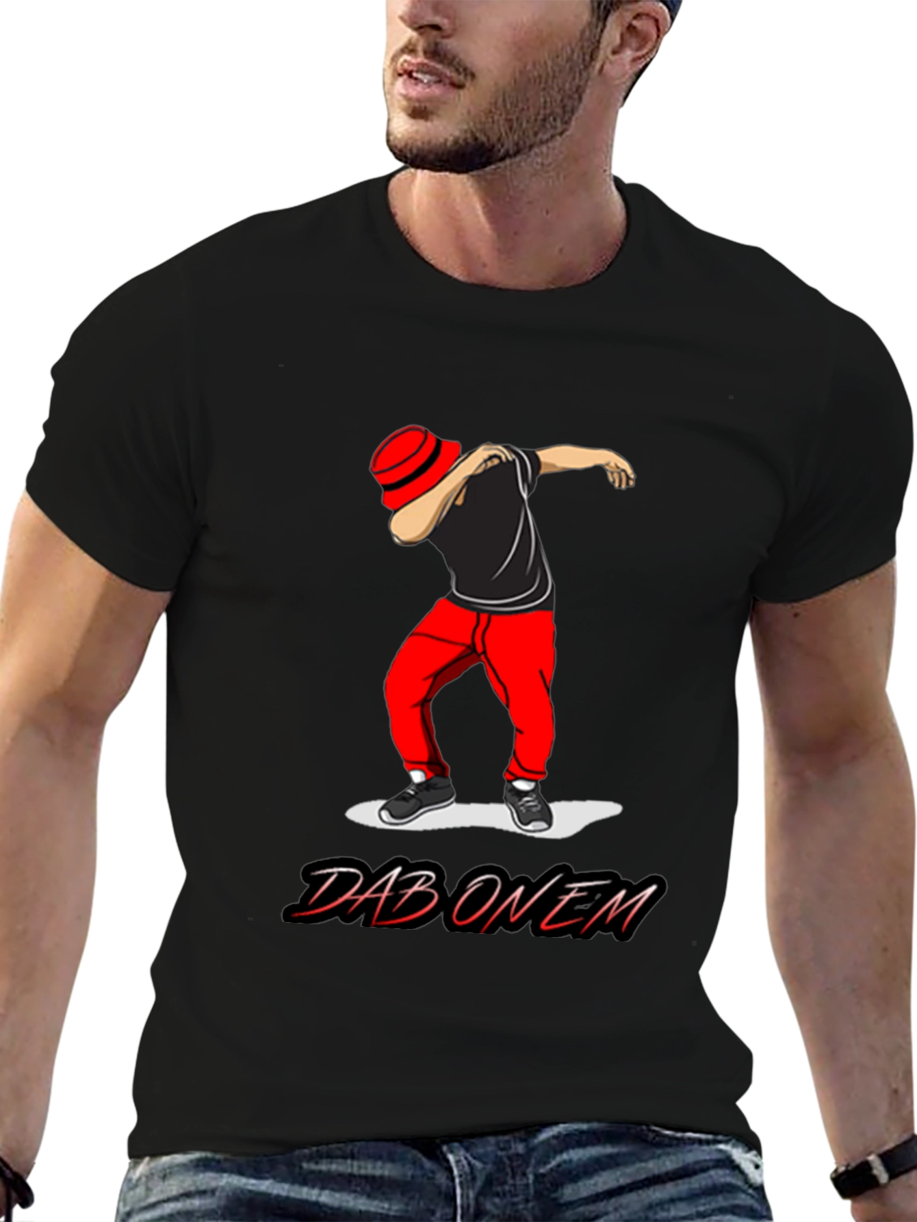 Dab On Em T-Shirt - Trendy Graphic Tee