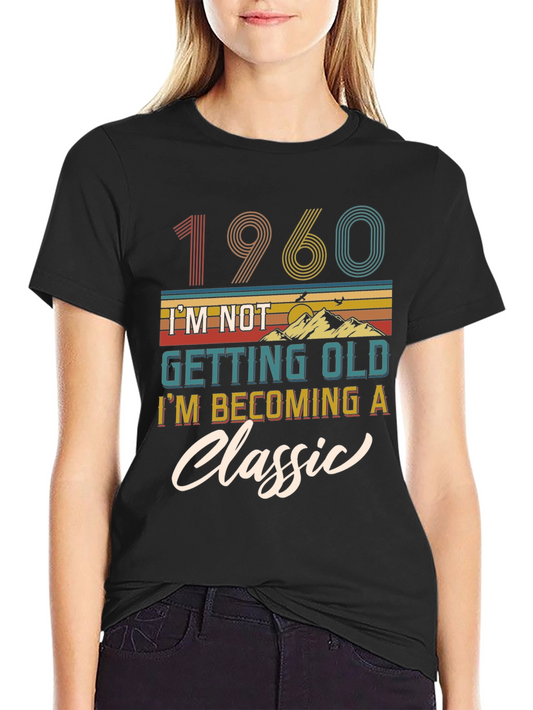 1960 Classic Graphic Tee - Vintage Birthday Gift