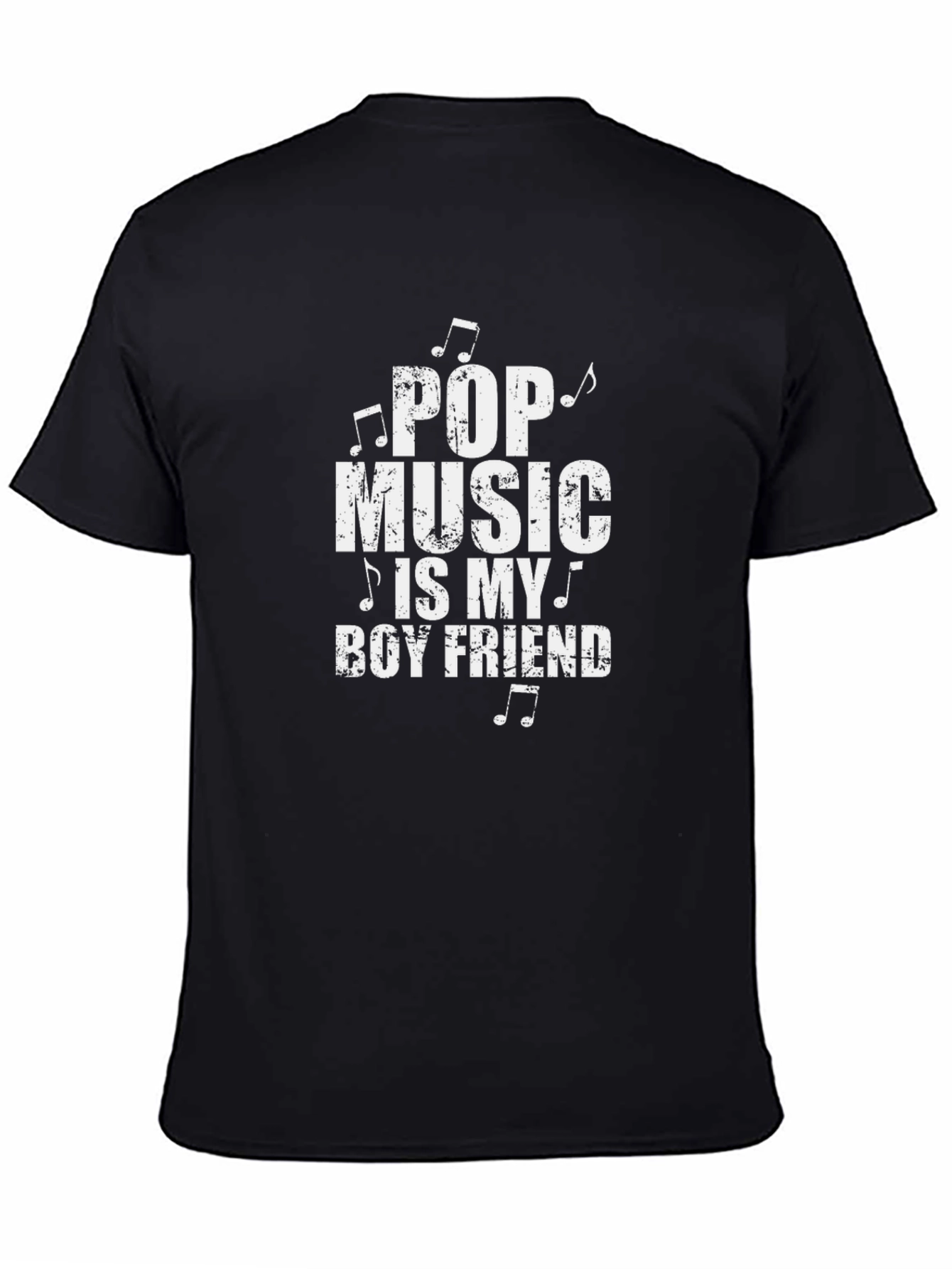Pop Music Is My Boyfriend Graphic T-Shirt