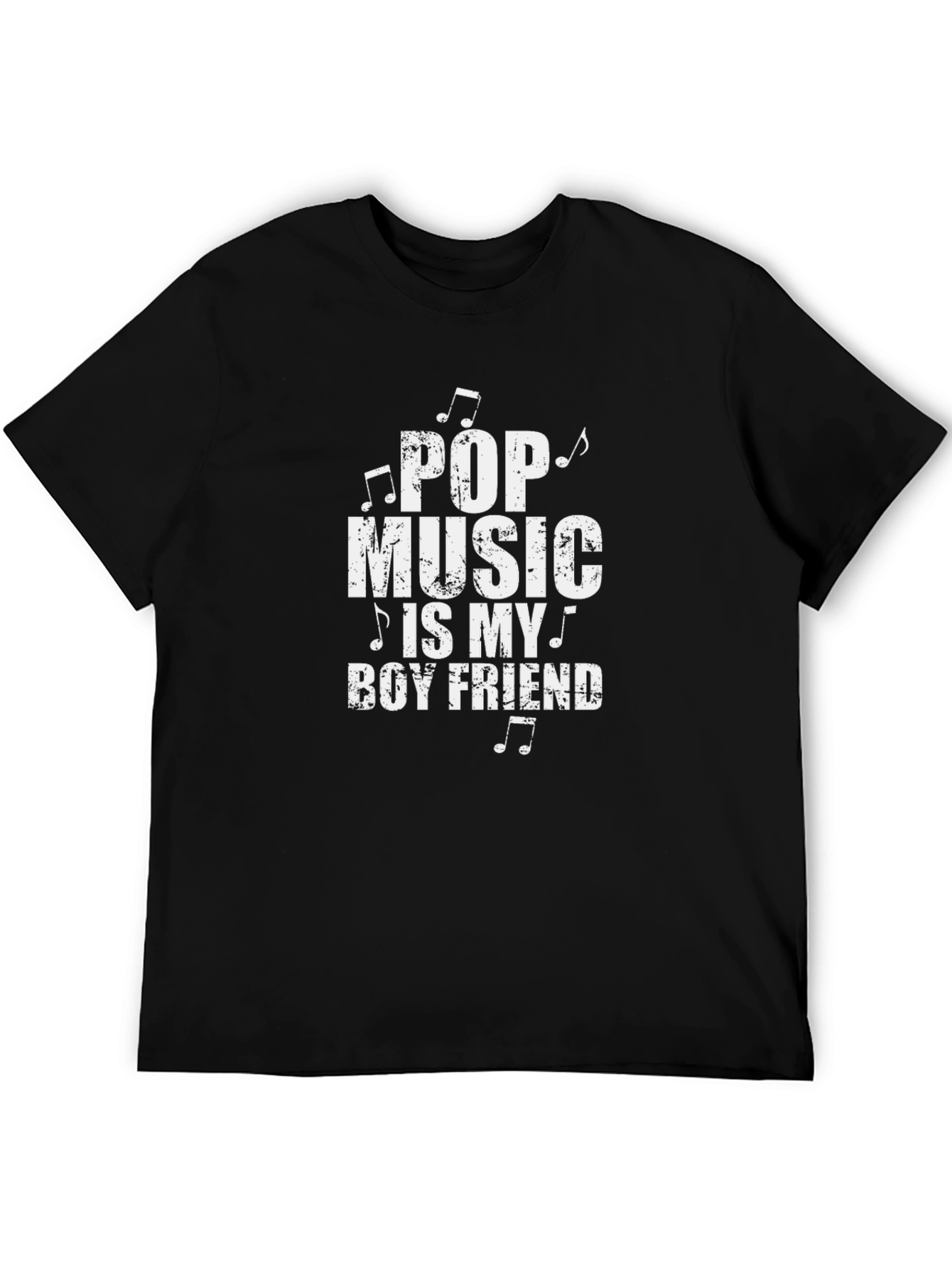 Pop Music Is My Boyfriend Graphic T-Shirt