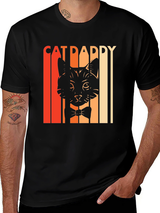 Cat Daddy T-Shirt - Stylish & Fun Design