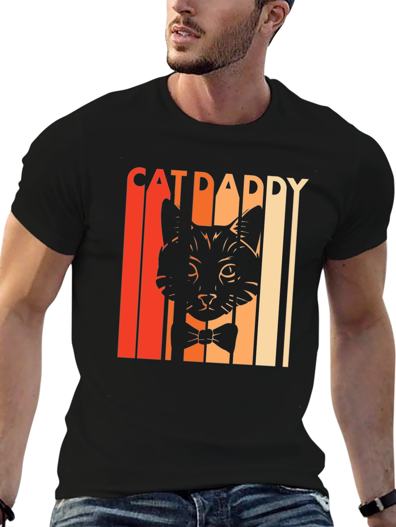 Cat Daddy T-Shirt - Stylish & Fun Design