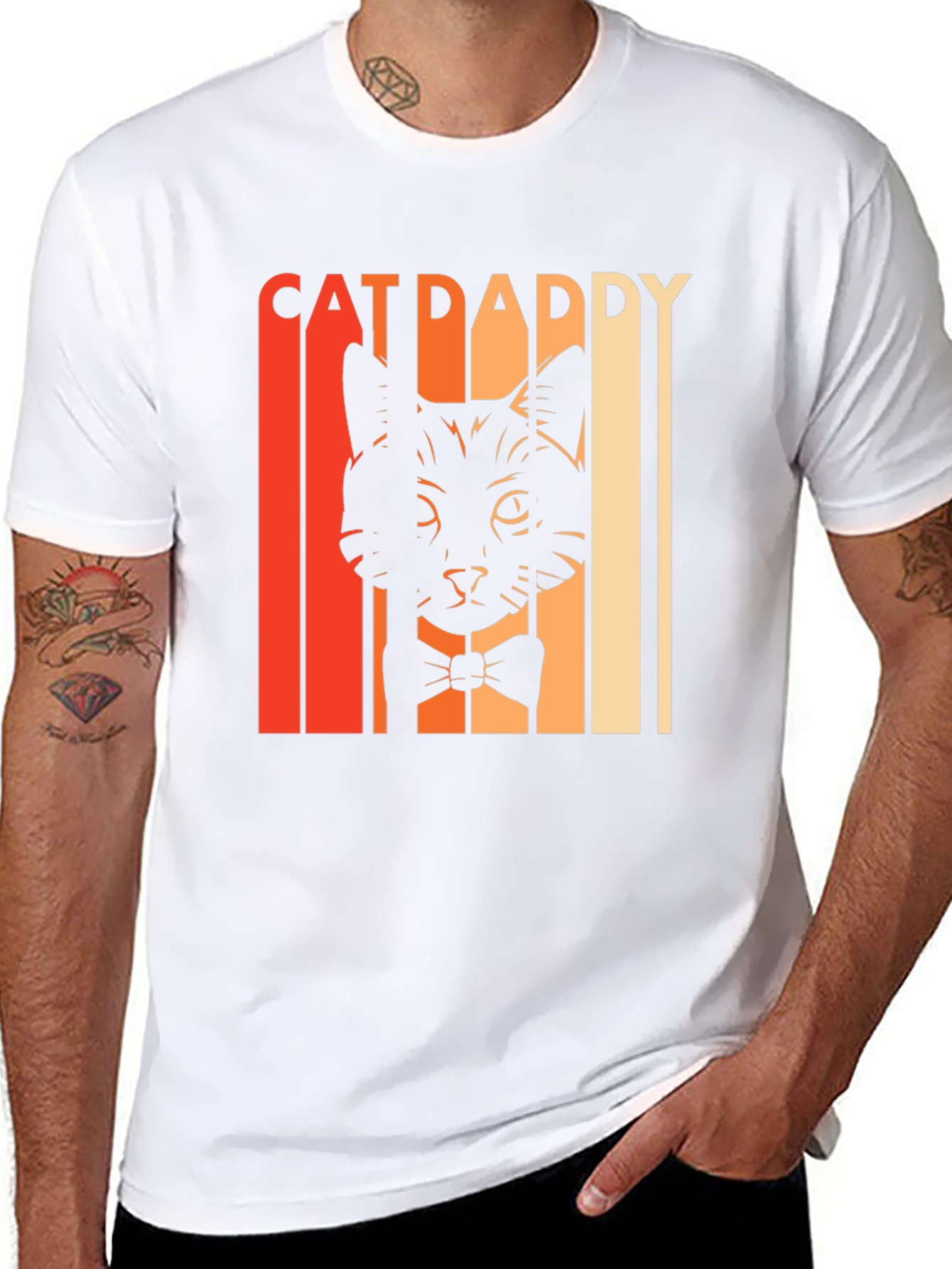 Cat Daddy T-Shirt - Stylish & Fun Design