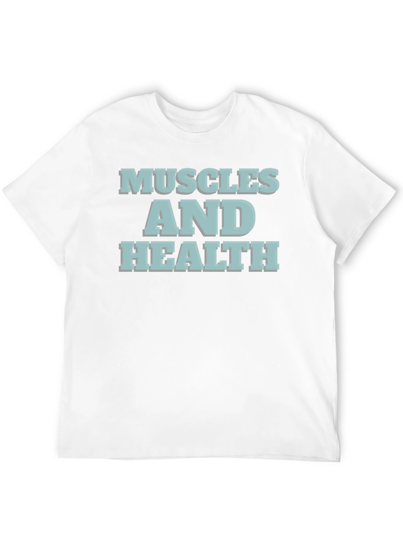 Muscles and Health T-Shirt - Gym & Fitness Apparel