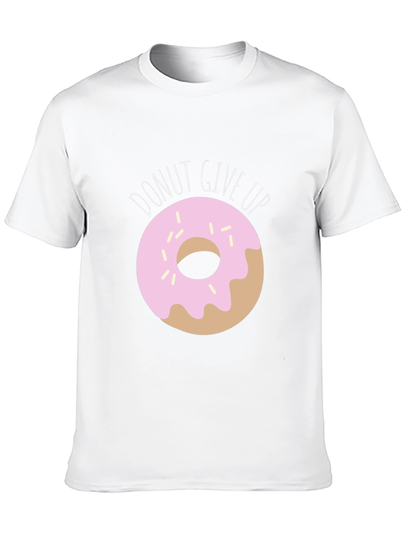 Donut Give Up Graphic T-Shirt